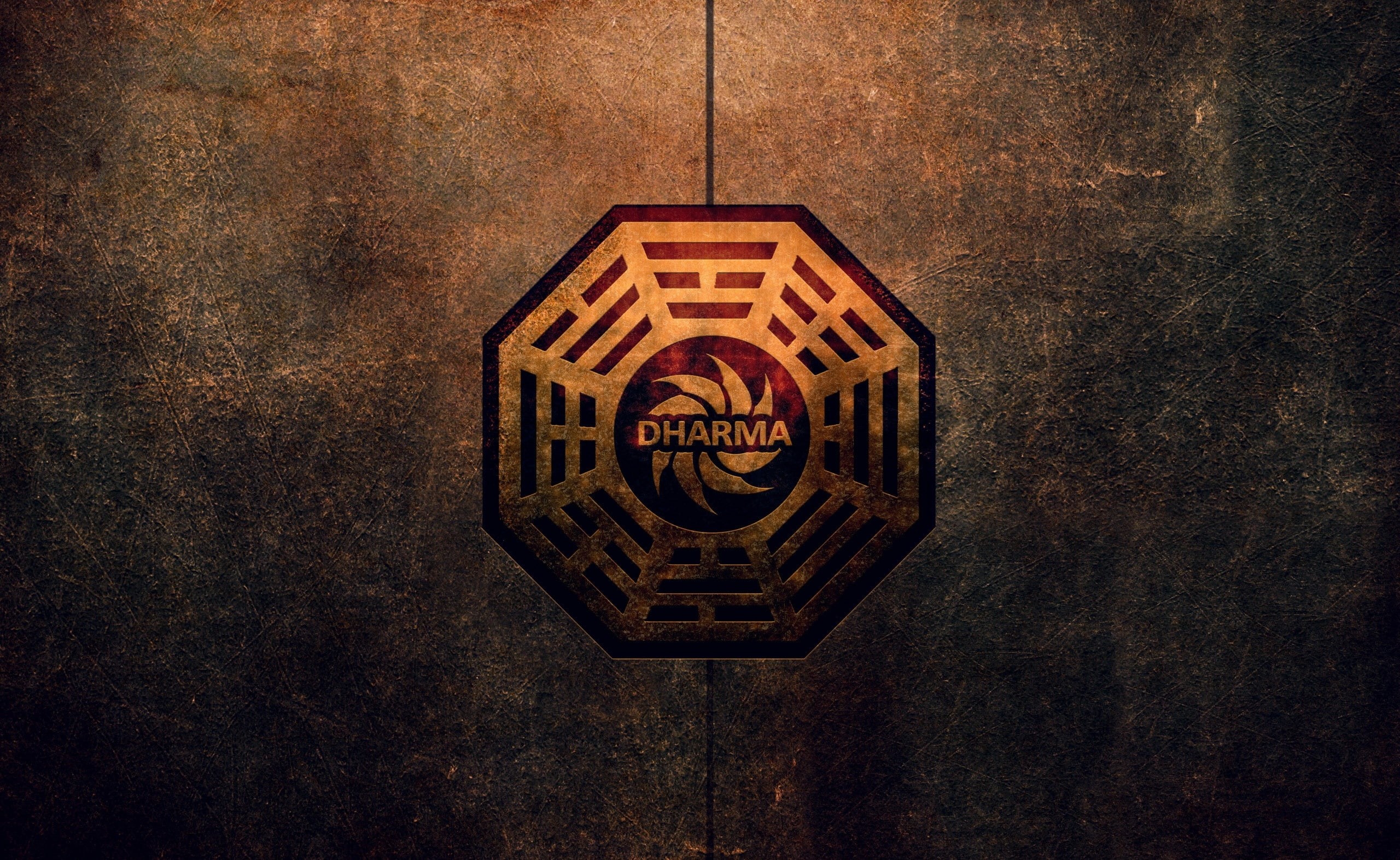 design, high angle view, Dharma, day, wall - building feature, Logo, text, shape, wood - material, Vintage, pattern, built structure, full frame, geometric shape, HD Wallpaper