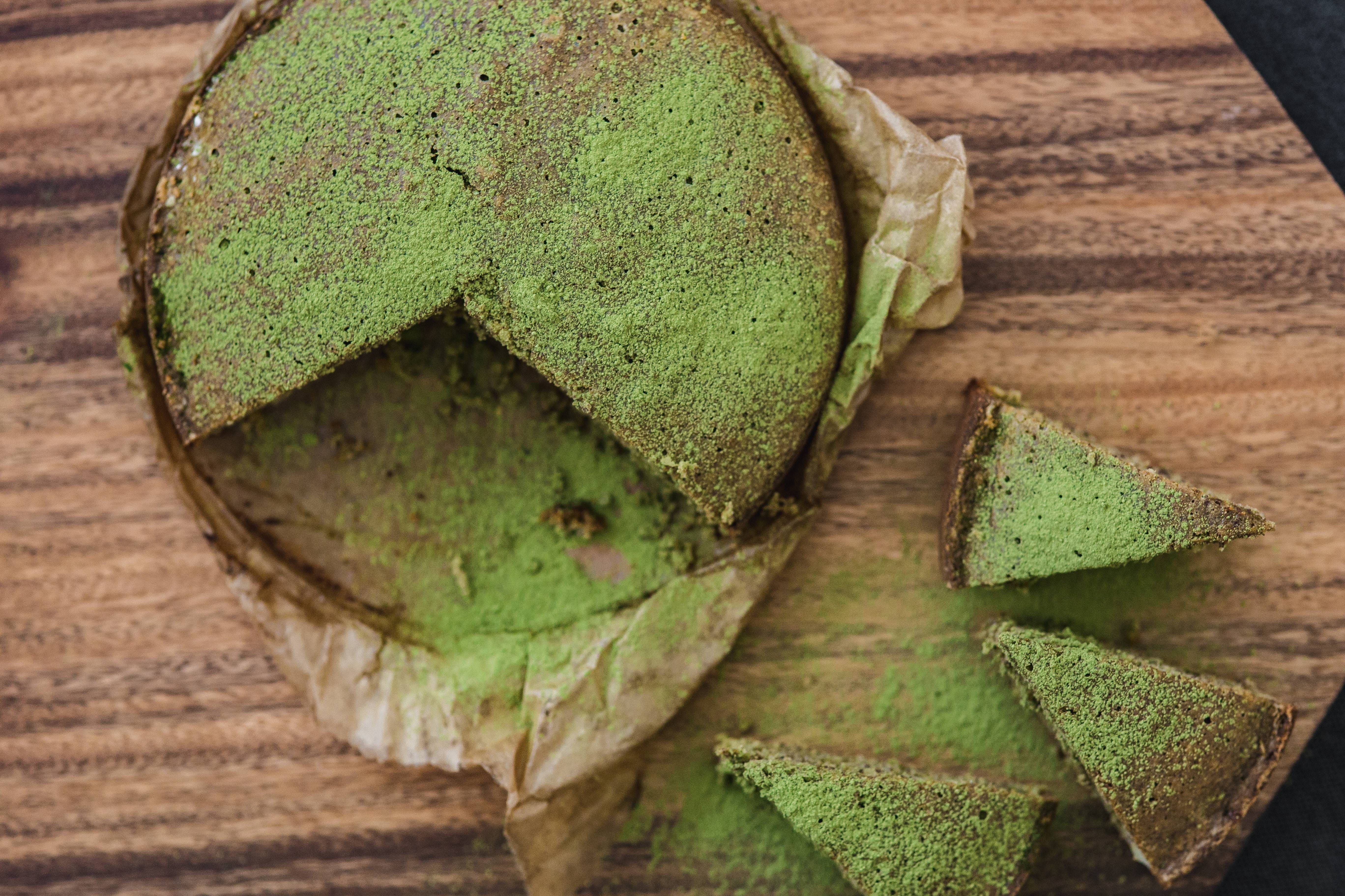 5K, no people, day, table, indoors, homemade, matcha, food and drink, outdoors, food, leaf, nature, baking, wooden, plant, fruit, wood - Material, pastry, HD Wallpaper