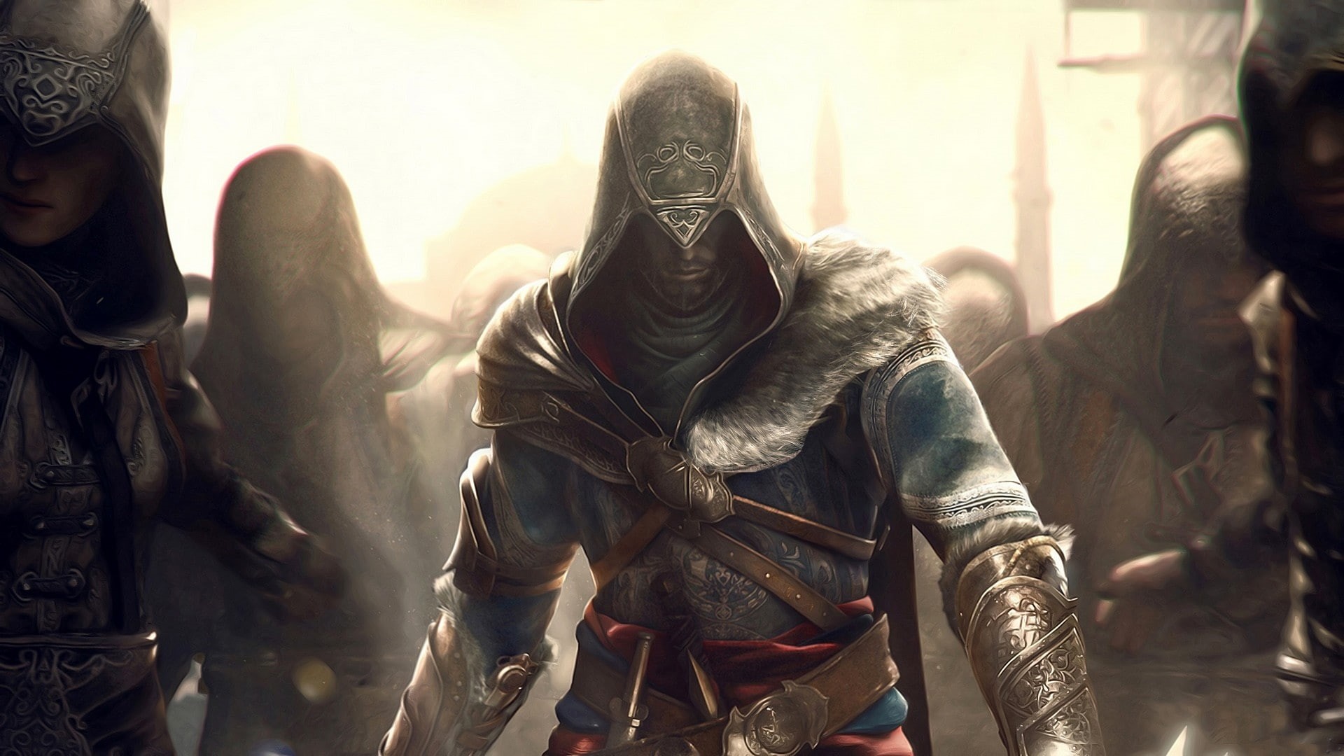 games, creed, ezio, 1080P, Video Games, revelations, firenze, art, assasins, assassins, artwork, hd, auditore, da, fantasy, fantasy art, video, HD Wallpaper