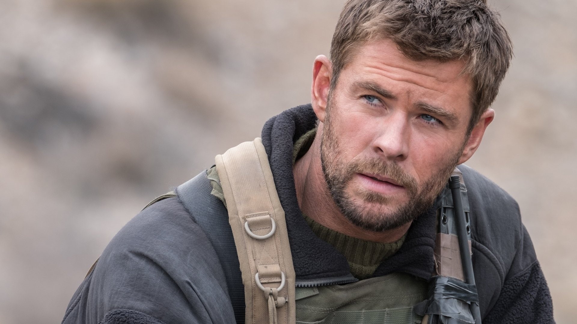 12 Strong, Movie, 1080P, Chris Hemsworth, Captain Mitch Nelson, HD Wallpaper