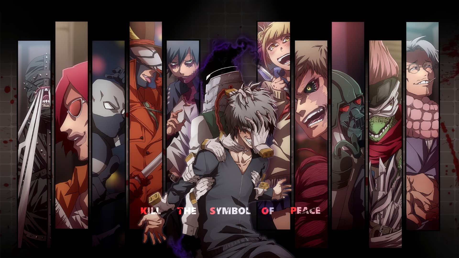 hands, manga, powerful, anime, uniform, seifuku, evil, strong, enemy, Boku no Hero Academy, 1080P, My Hero Academia, HD Wallpaper