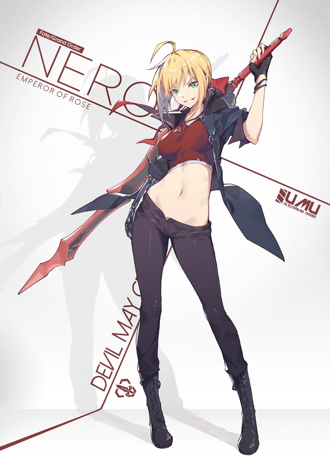 Nero Claudius, Saber Extra, 720P, anime, Fate/Grand Order, anime girls, Phone HD Wallpaper