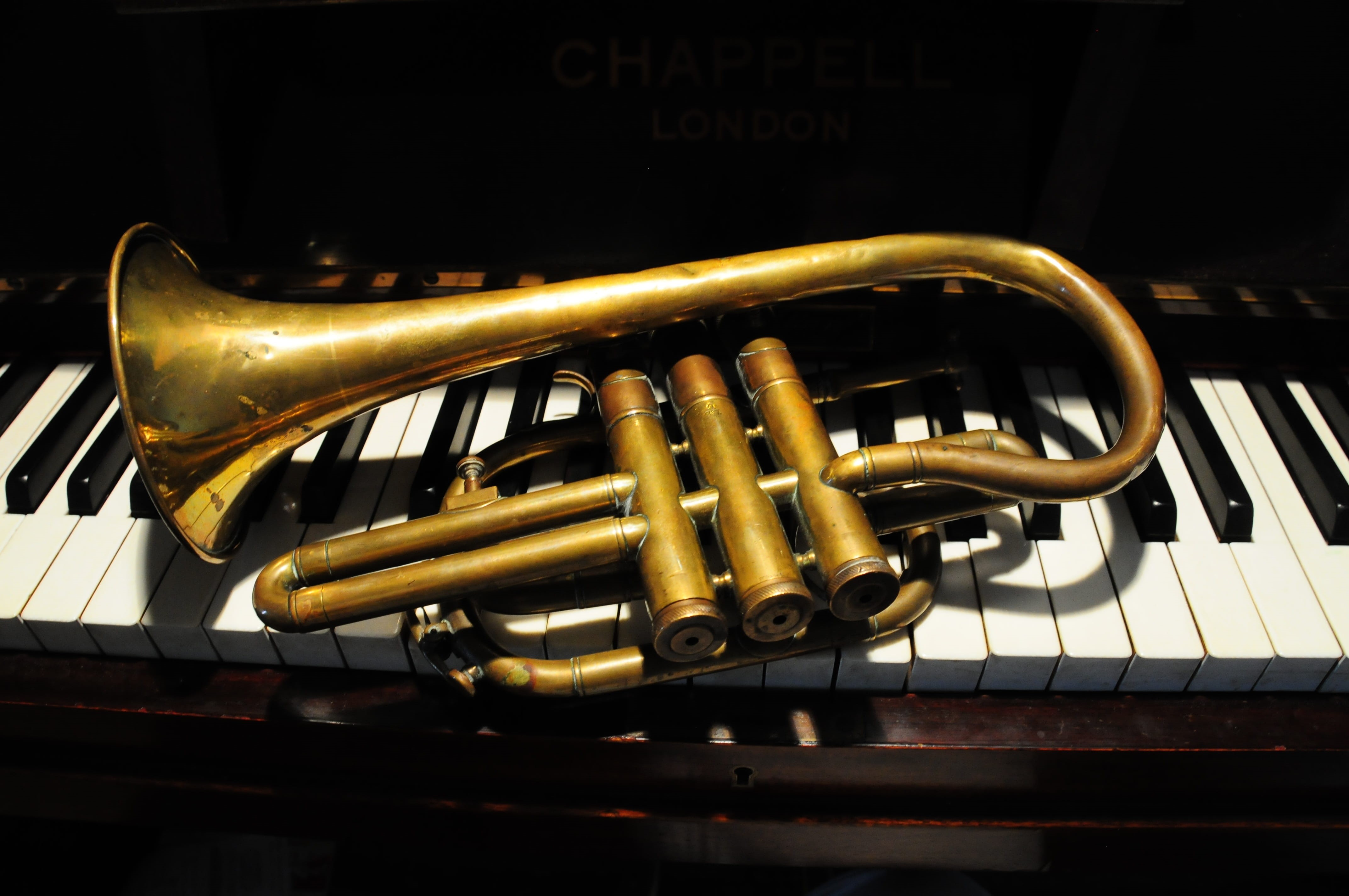 electrical equipment, black, gold colored, 4K, musical instrument, metal, musical equipment, studio shot, arts culture and entertainment, equipment, keys, HD Wallpaper