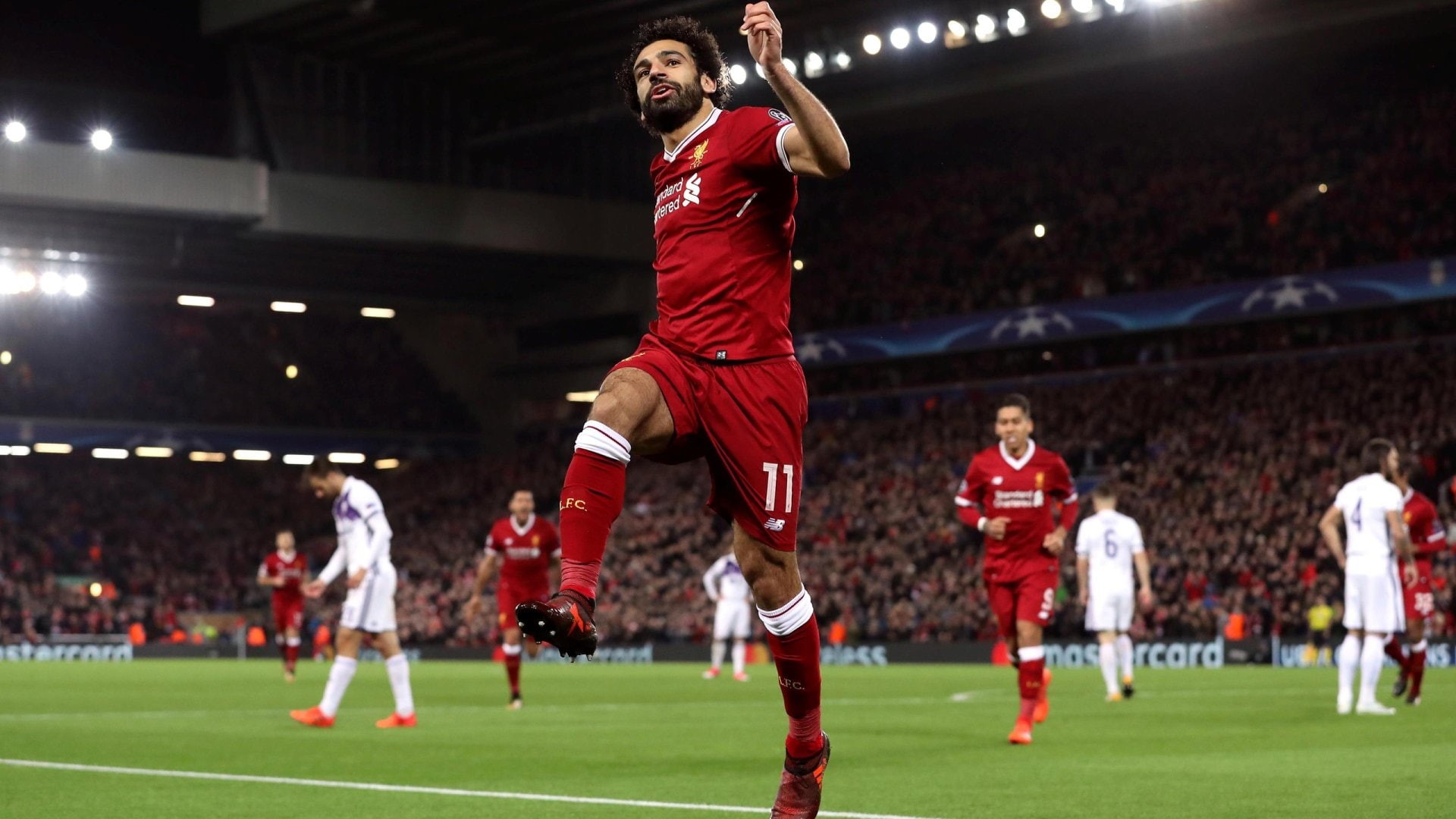 Mohamed Salah, Soccer, Egyptian, 1080P, HD Wallpaper