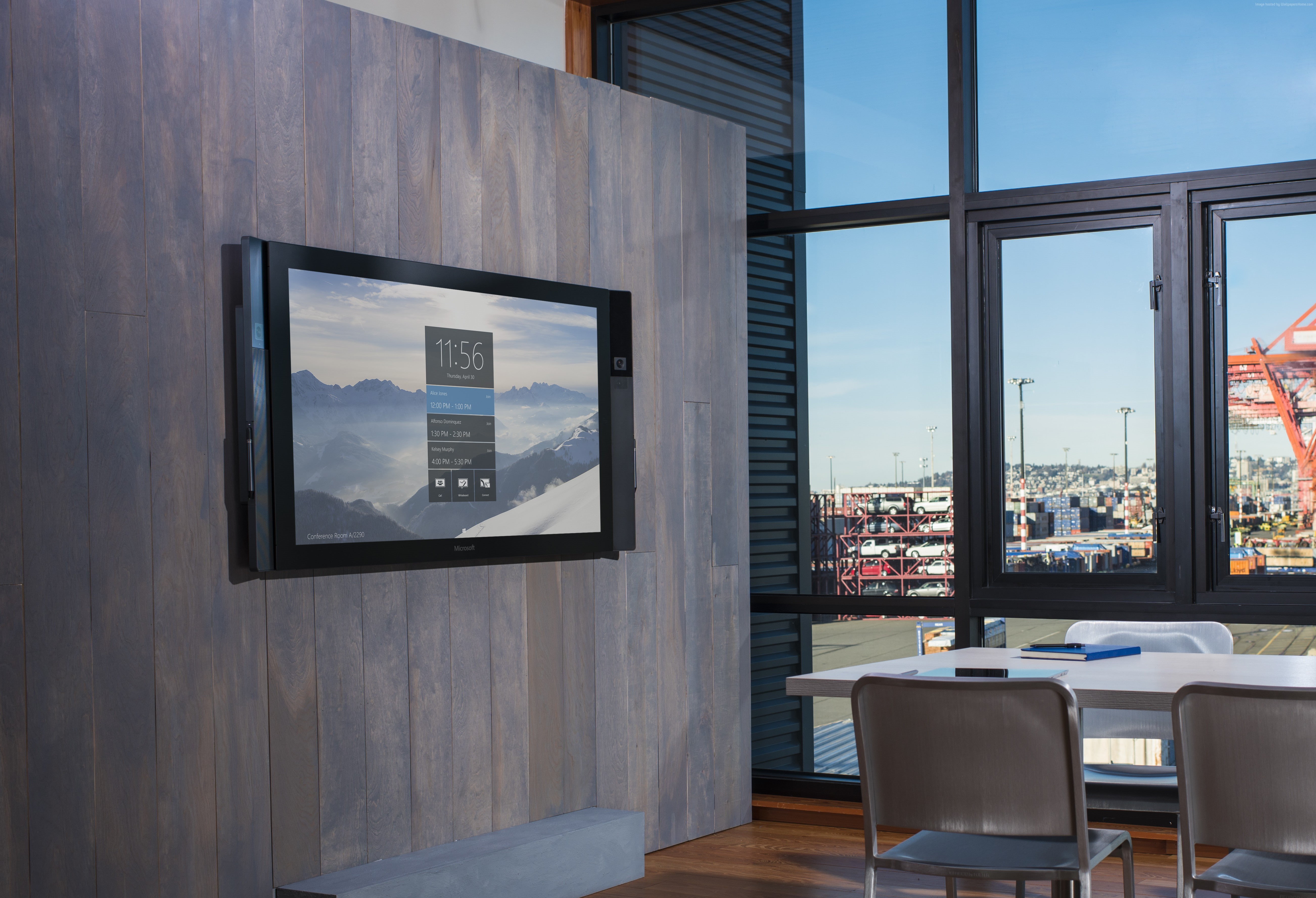 Microsoft Surface Hub, windows, 5K, monoblock PC, HD Wallpaper