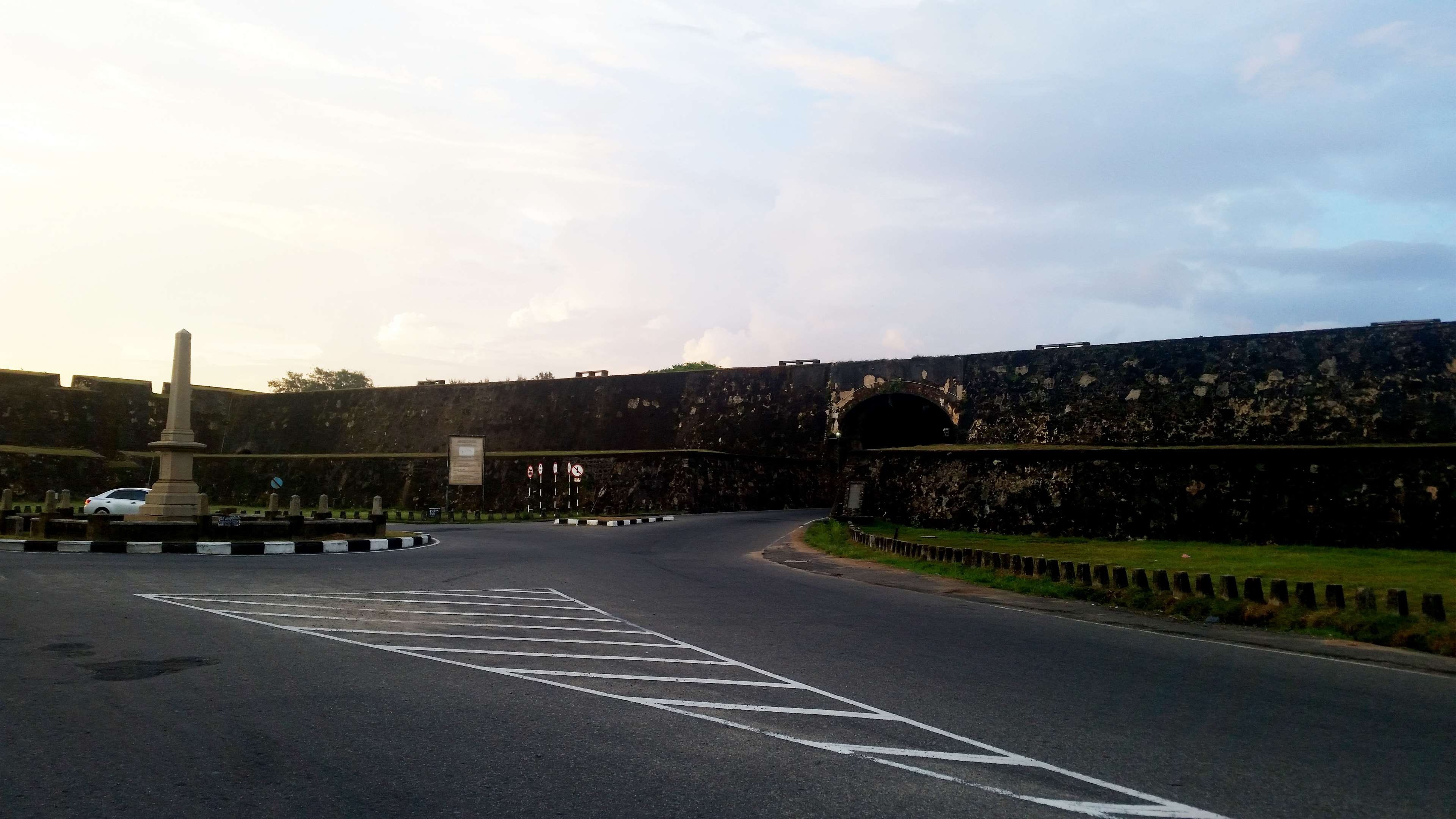 galle city, day, road, outdoors, galle fort photos, road marking, sri lanka photos, 4K, sky, direction, nature, sri lanka, street, built structure, dividing line, HD Wallpaper