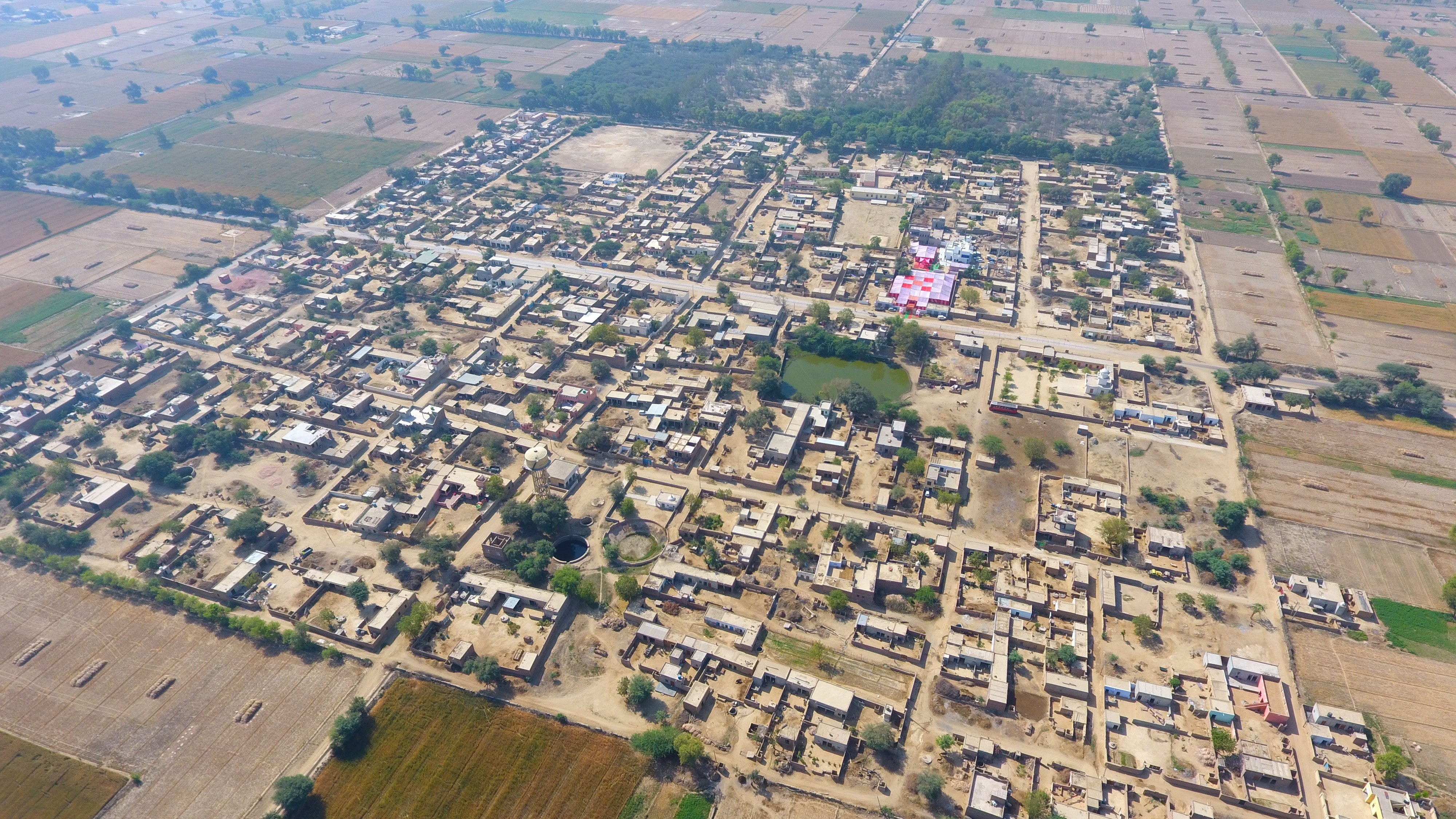 residential district, birds eye view, building, architecture, landscape, rajasthan, transportation, building exterior, no people, rural scene, built structure, HD Wallpaper