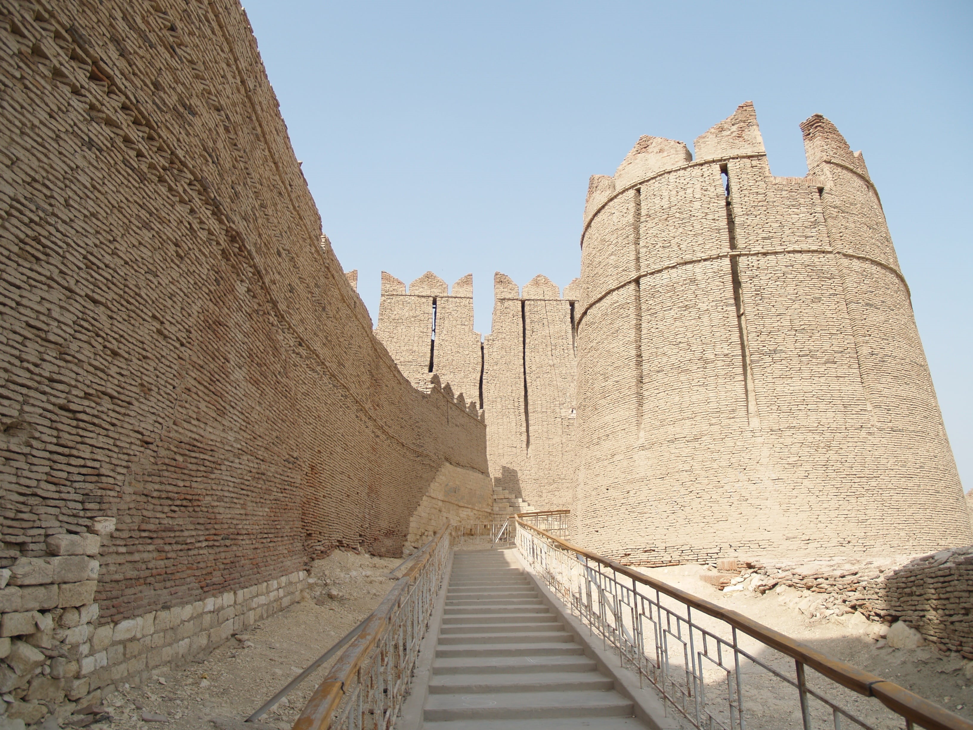 fort, nature, history, travel, day, wall, outdoors, dg, architecture, direction, building exterior, tourism, fortress, the past, built structure, clear sky, HD Wallpaper
