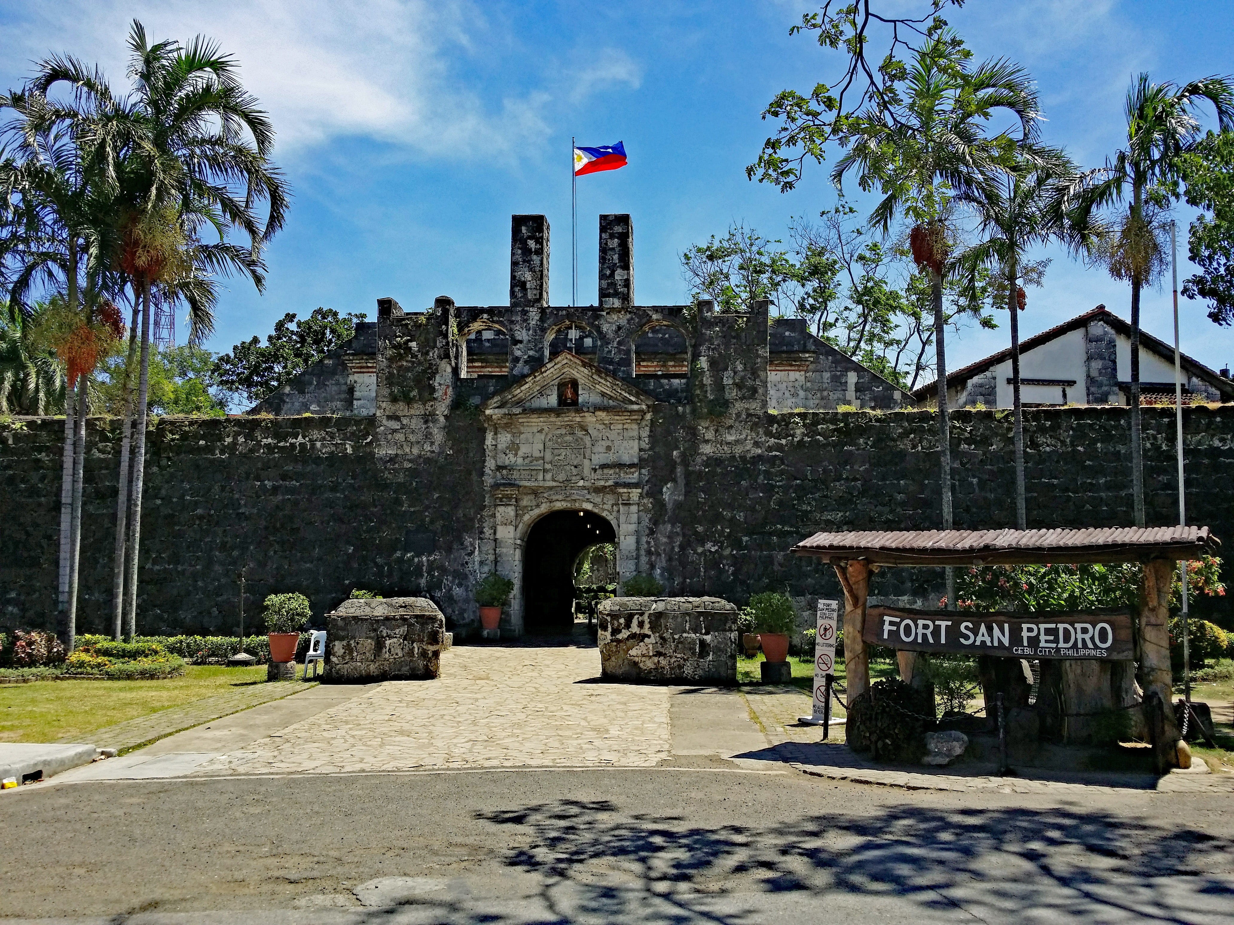 San Pedro, plant, sky, tropical climate, the past, building exterior, history, architecture, places of interest, culture, travel destinations, patriotism, HD Wallpaper