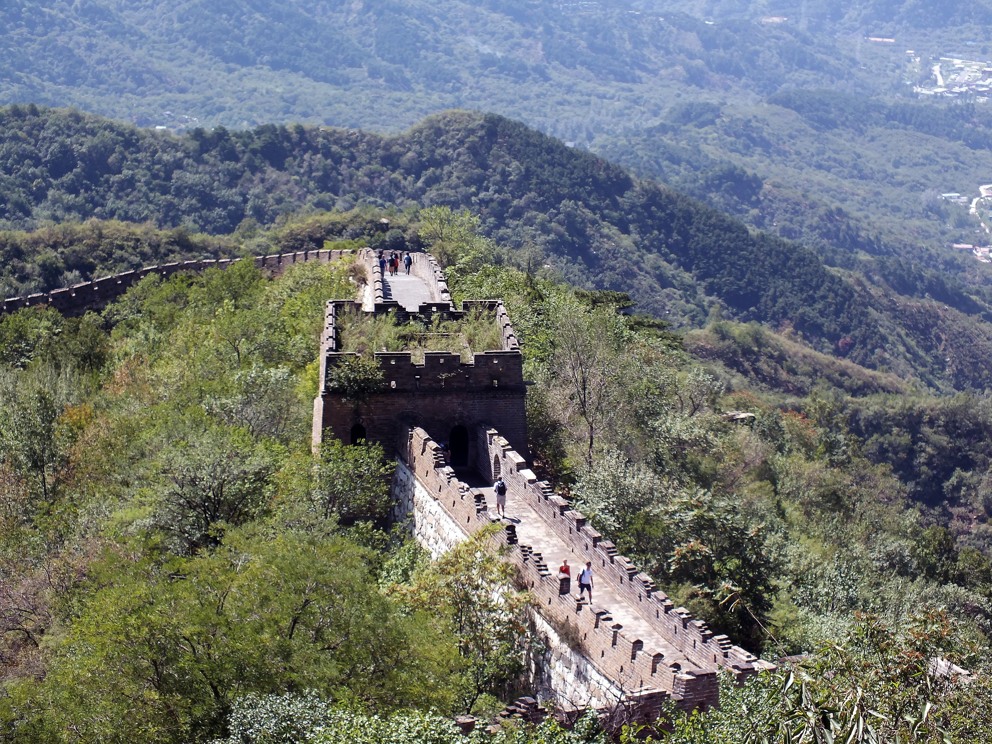 building exterior, travel destinations, china - East Asia, great wall, china, high angle view, scenics - nature, great Wall Of China, environment, fort, HD Wallpaper