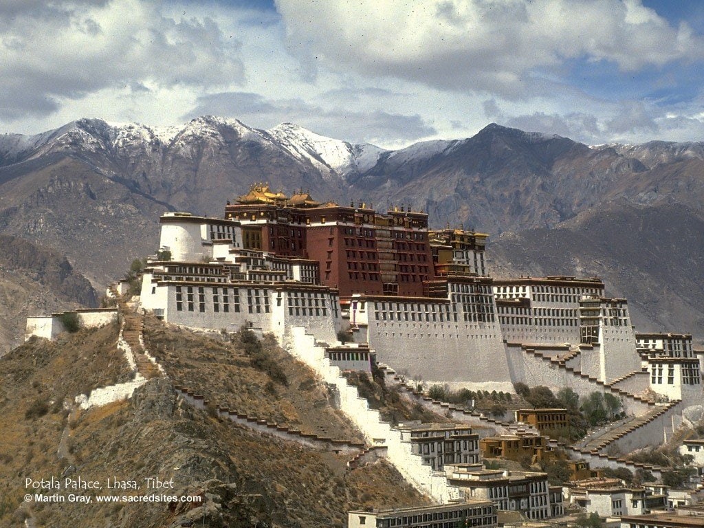 Ancient, 480P, architecture, building, Asia, Tibet, Palace, Potala Palace, HD Wallpaper