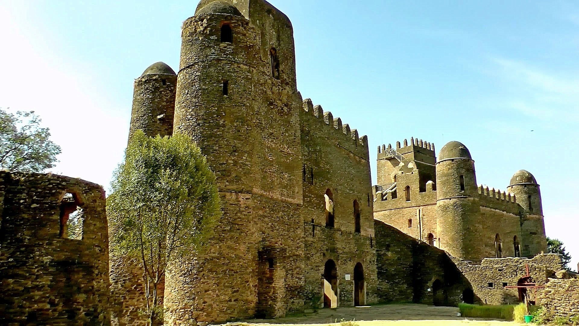 escpcia, 1080P, castillo, arquitectura, viejo, HD Wallpaper