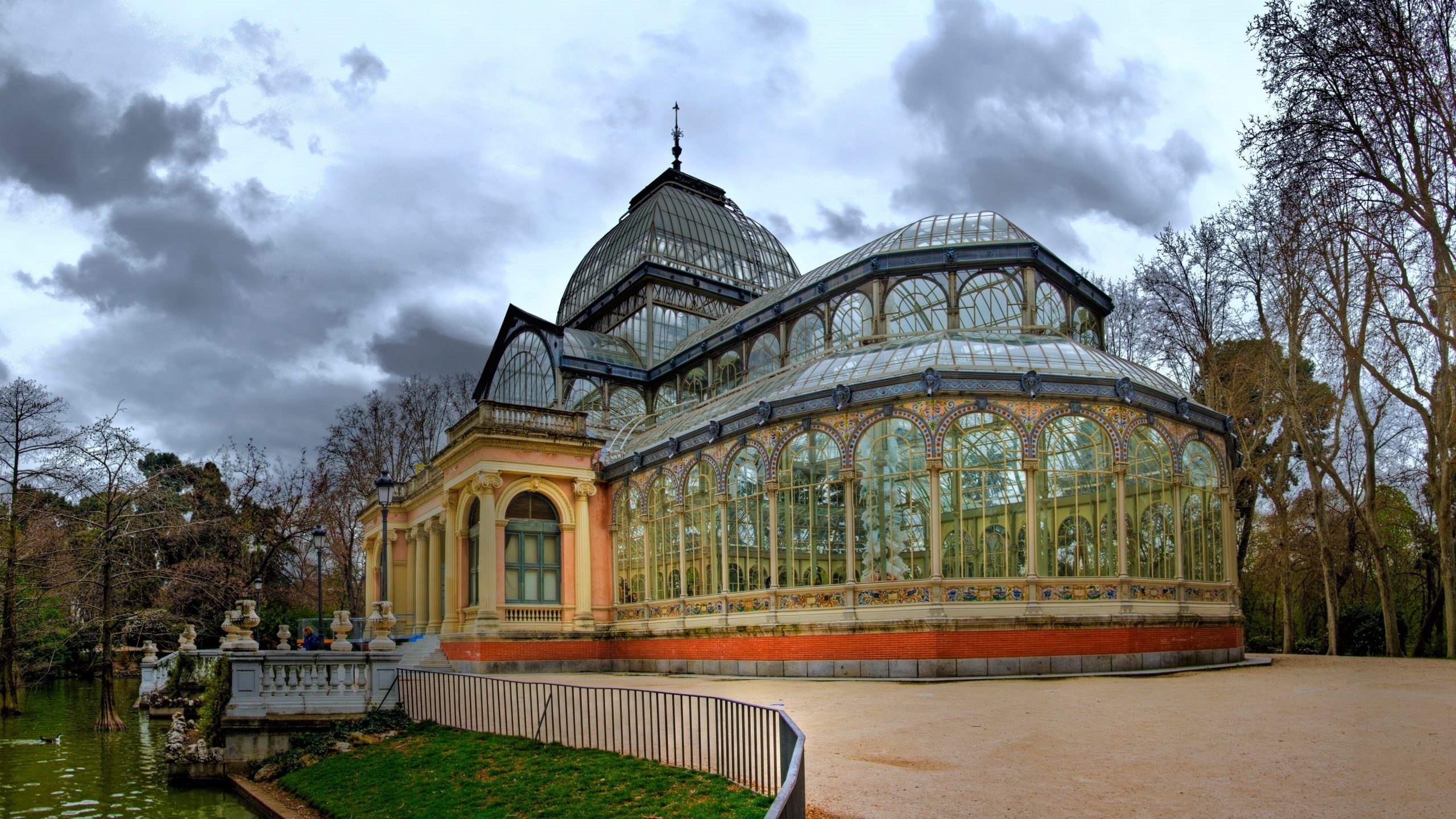 cristal, arquitectura, 2K, palacio, HD Wallpaper