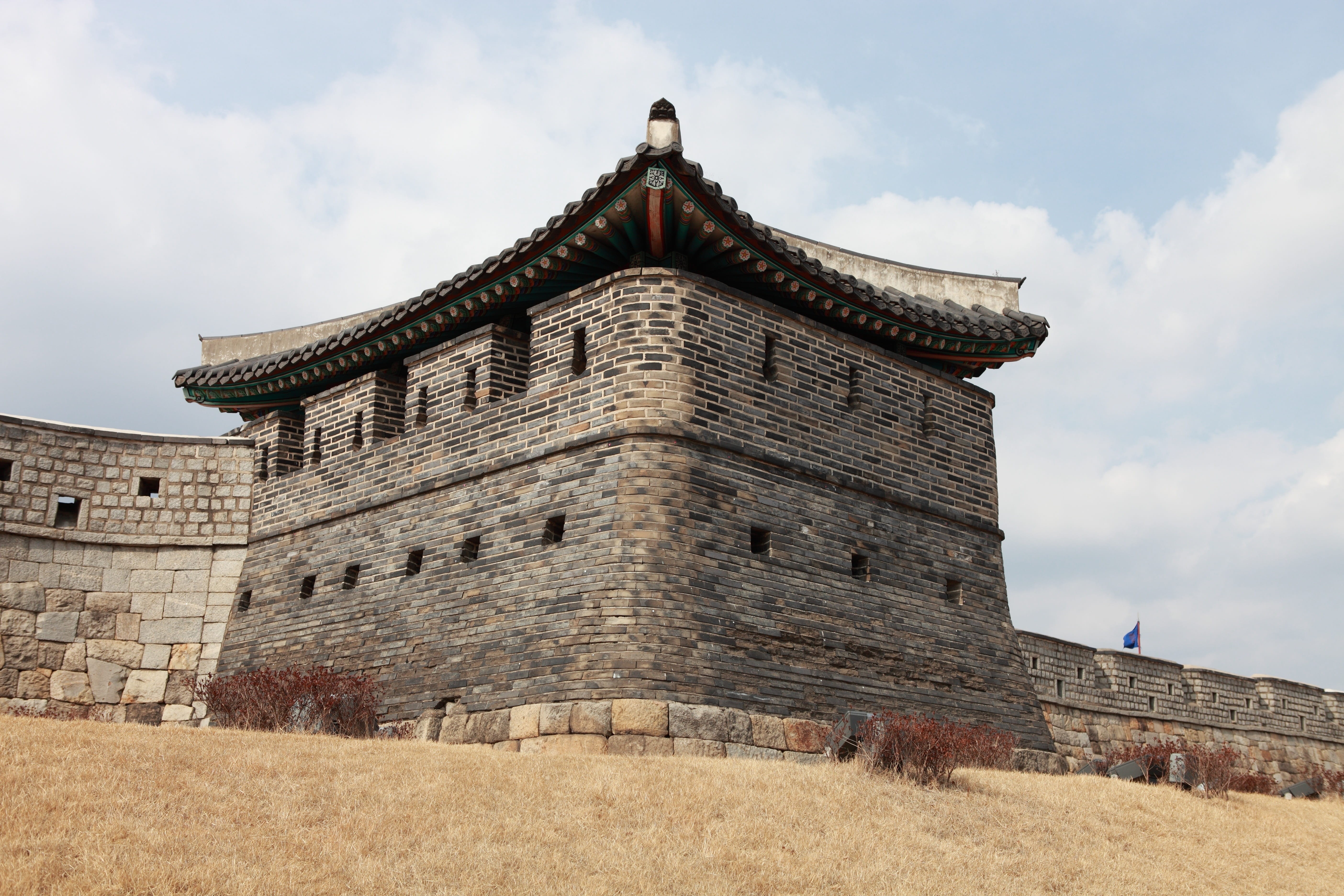 plant, wall - Building Feature, fortress, outdoors, fortified Wall, no people, old, surrounding Wall, travel destinations, building exterior, built structure, HD Wallpaper