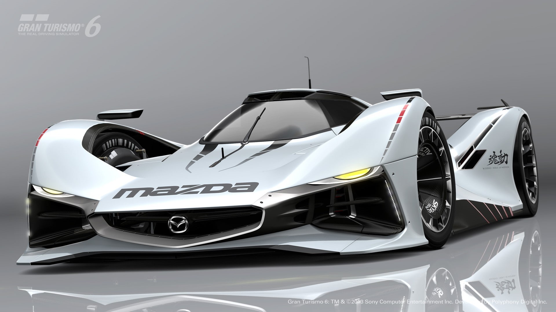 Gran Turismo, video games, 1080P, Gran Turismo 6, Mazda LM55 Vision Gran Turismo, HD Wallpaper