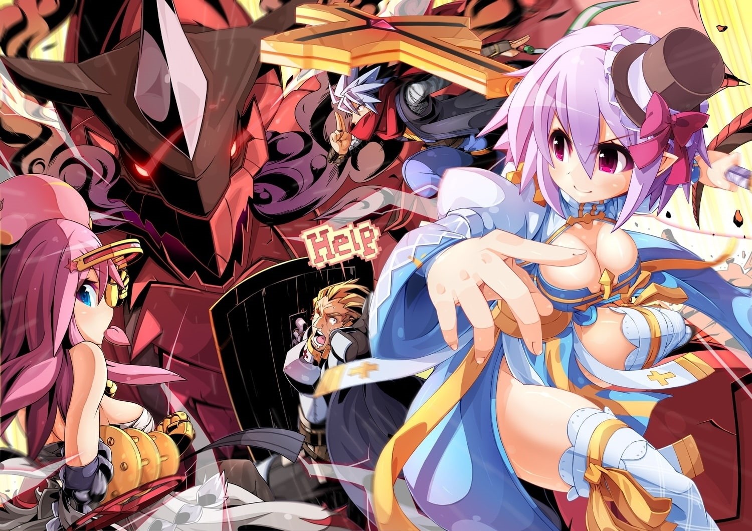 archbishop, tagme, guard, dragon, ragnarok, ninja, online, royal, 720P, shura, HD Wallpaper