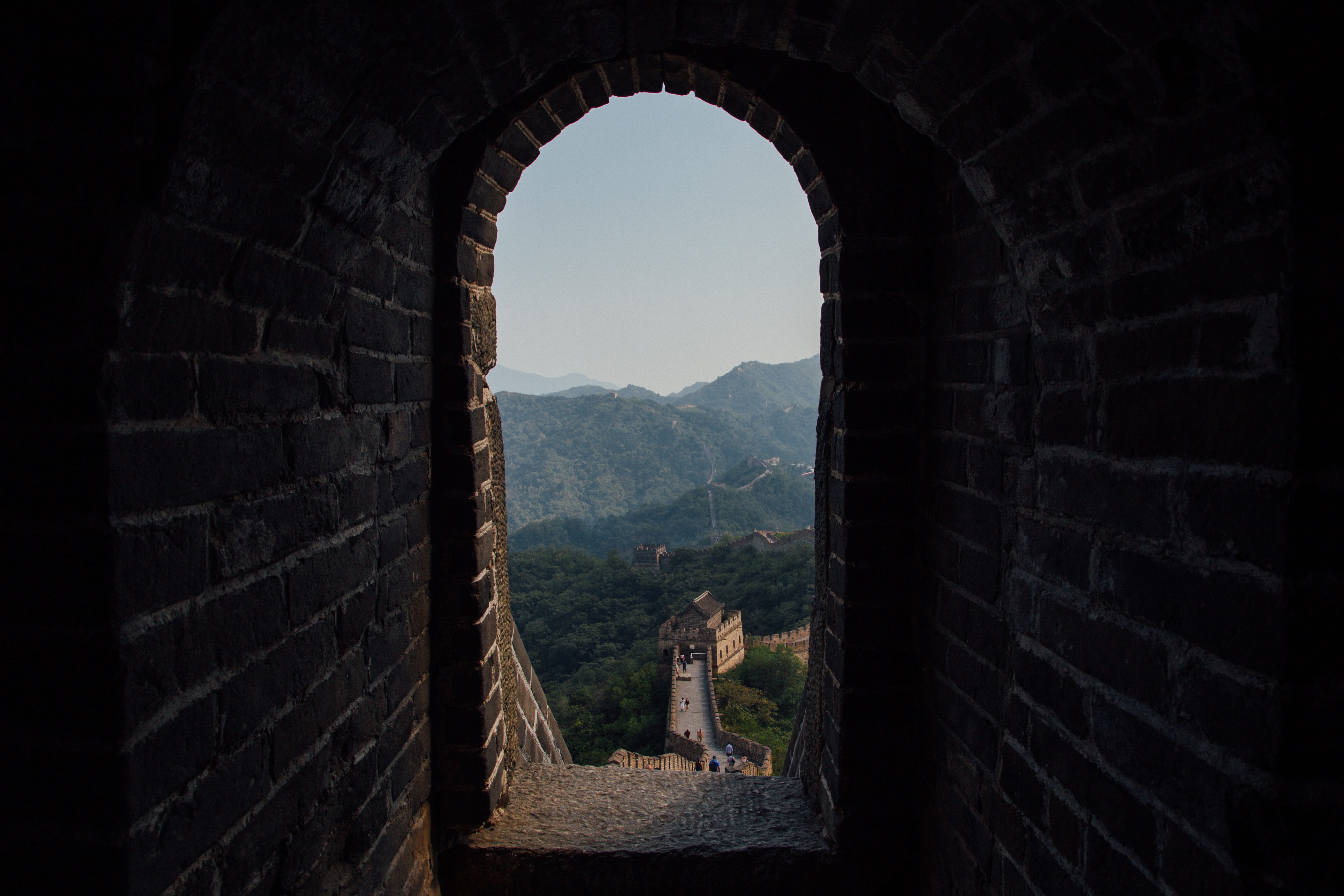 ancient, adventure, walk, explore, mountain, mountain range, the past, day, stone, nature, 5K, built structure, travel, lookout, china, wall, no people, HD Wallpaper