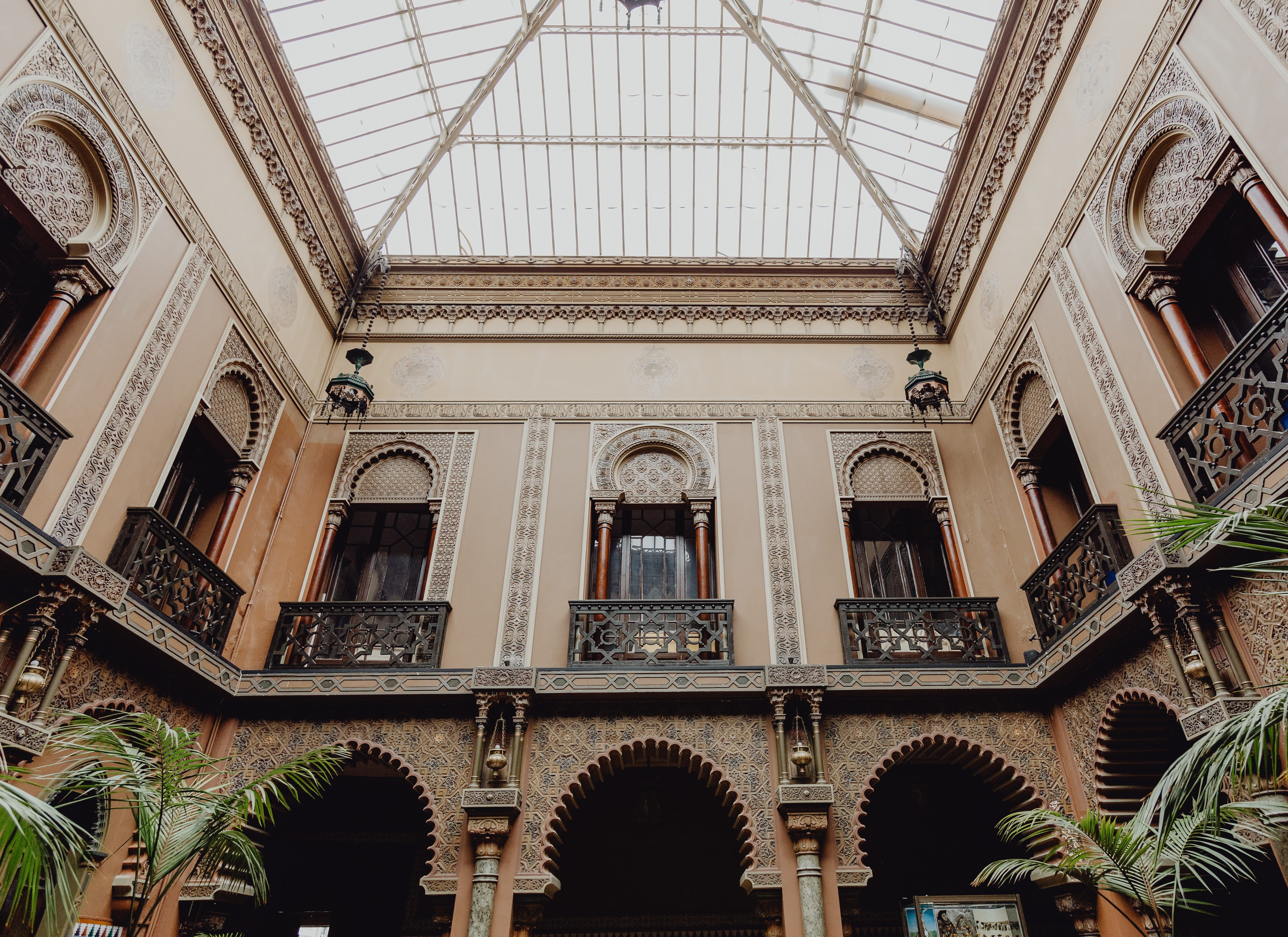 interior, travel destinations, portugal, the past, Moorish-style, outdoors, restaurant, day, architecture and art, lisboa, alentejo, no people, lisbon, HD Wallpaper
