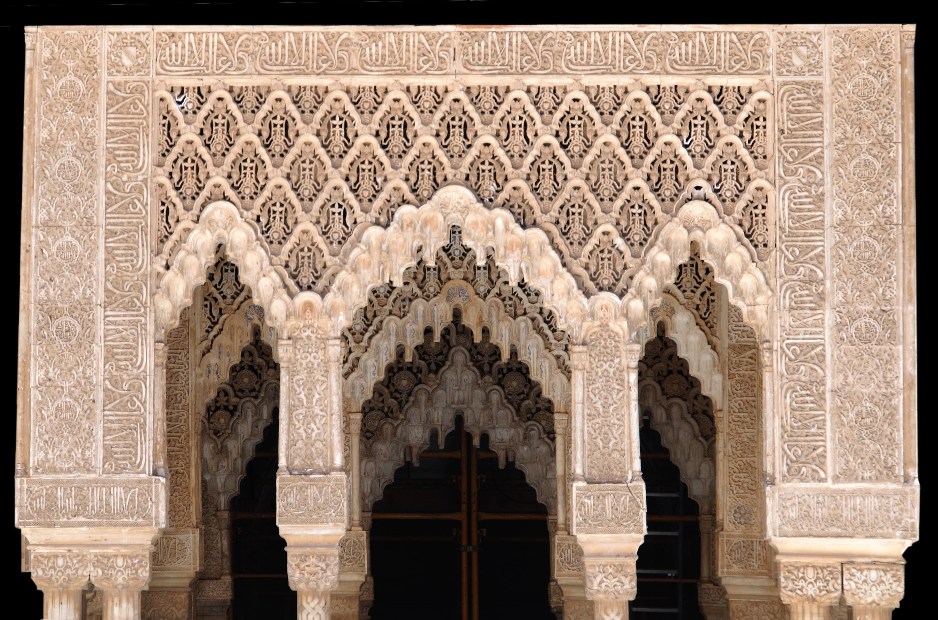 ancient, creativity, pattern, architectural column, ornate, history, craft, the past, no people, alhambra, grenade, art and craft, design, architecture, HD Wallpaper