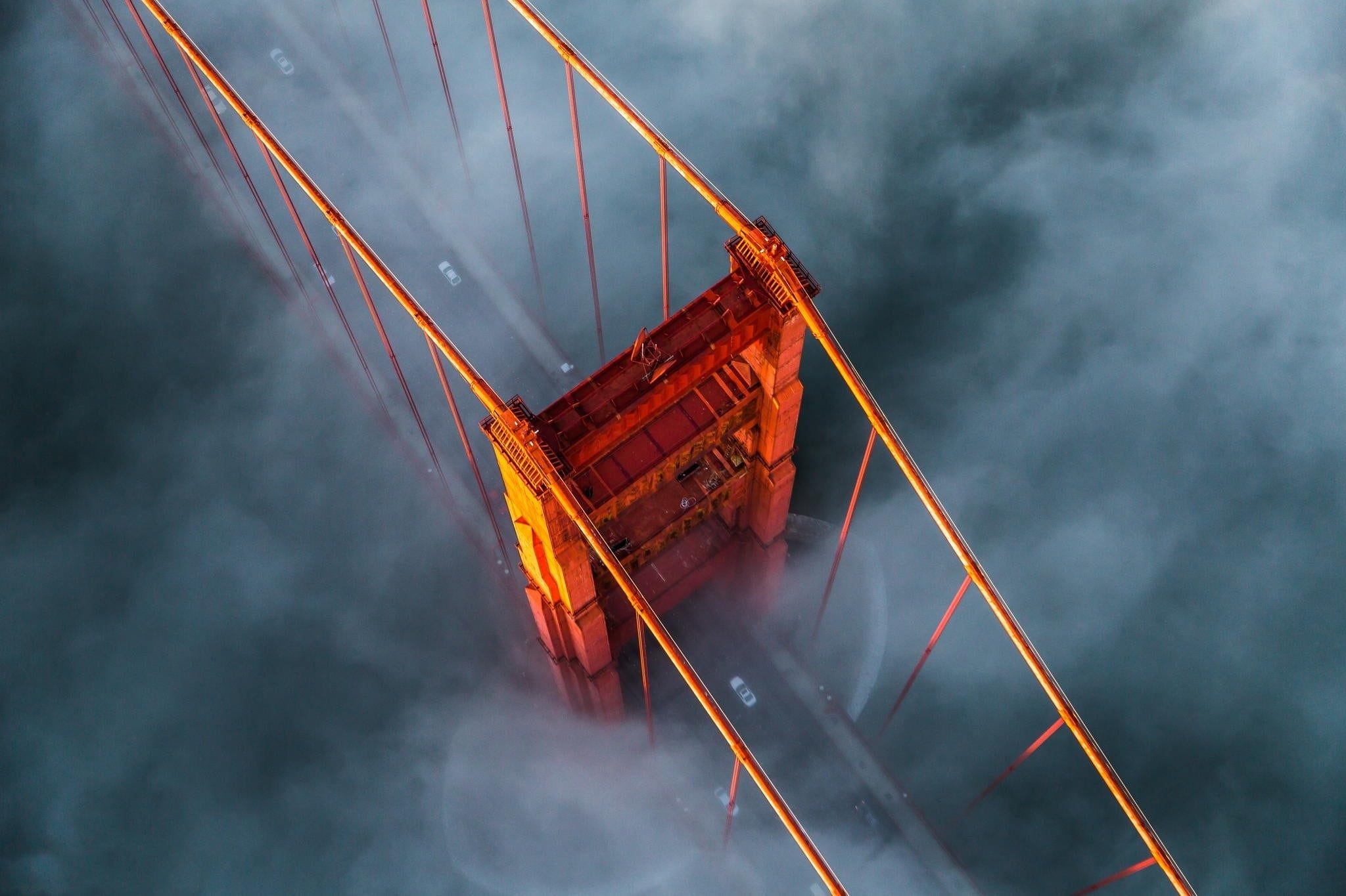 transportation, water, outdoors, mist, storm cloud, industry, pollution, environment, 1080P, sailboat, ship, motion, cloudscape, architecture, nature, HD Wallpaper