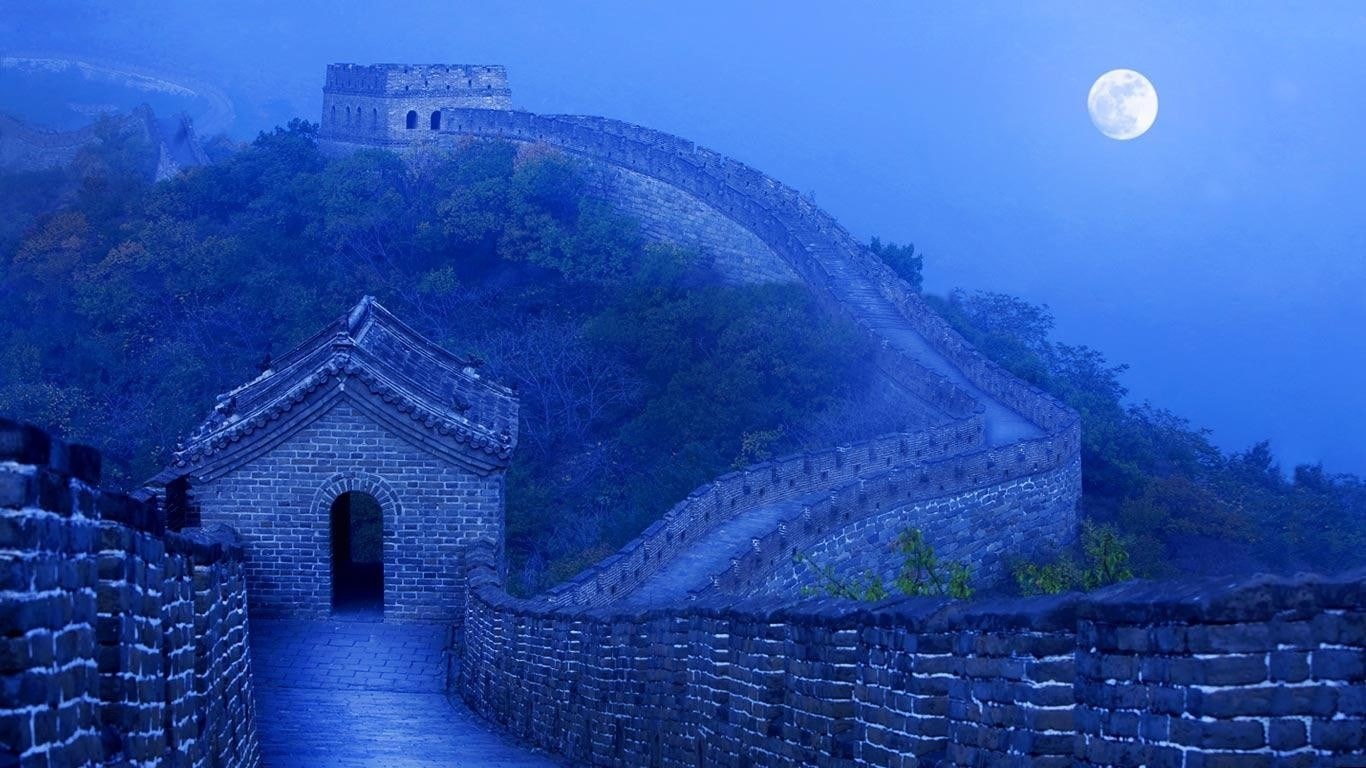 great wall of china, 720P, HD Wallpaper