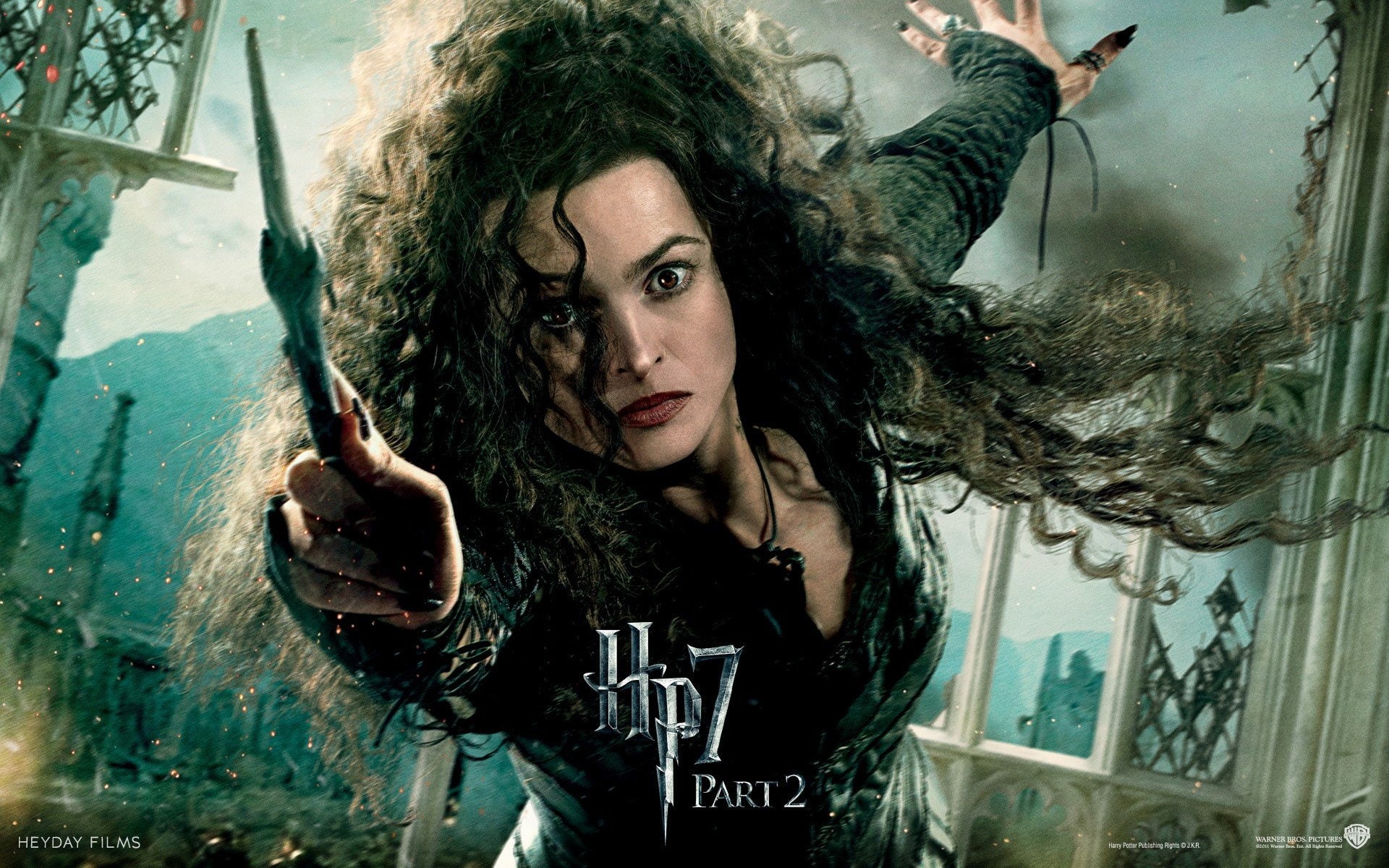 harry, movie, hogwarts, bellatrix, eaters, 1080P, bonham, hallows, deathly, death, movies, carter, fantasy, helena, potter, posters, lestrange, magic, HD Wallpaper