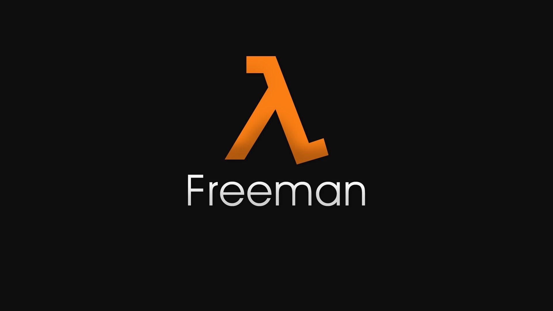 capital letter, sign, western script, studio shot, no people, close-up, copy space, guidance, illuminated, communication, black background, symbol, Half-Life, HD Wallpaper