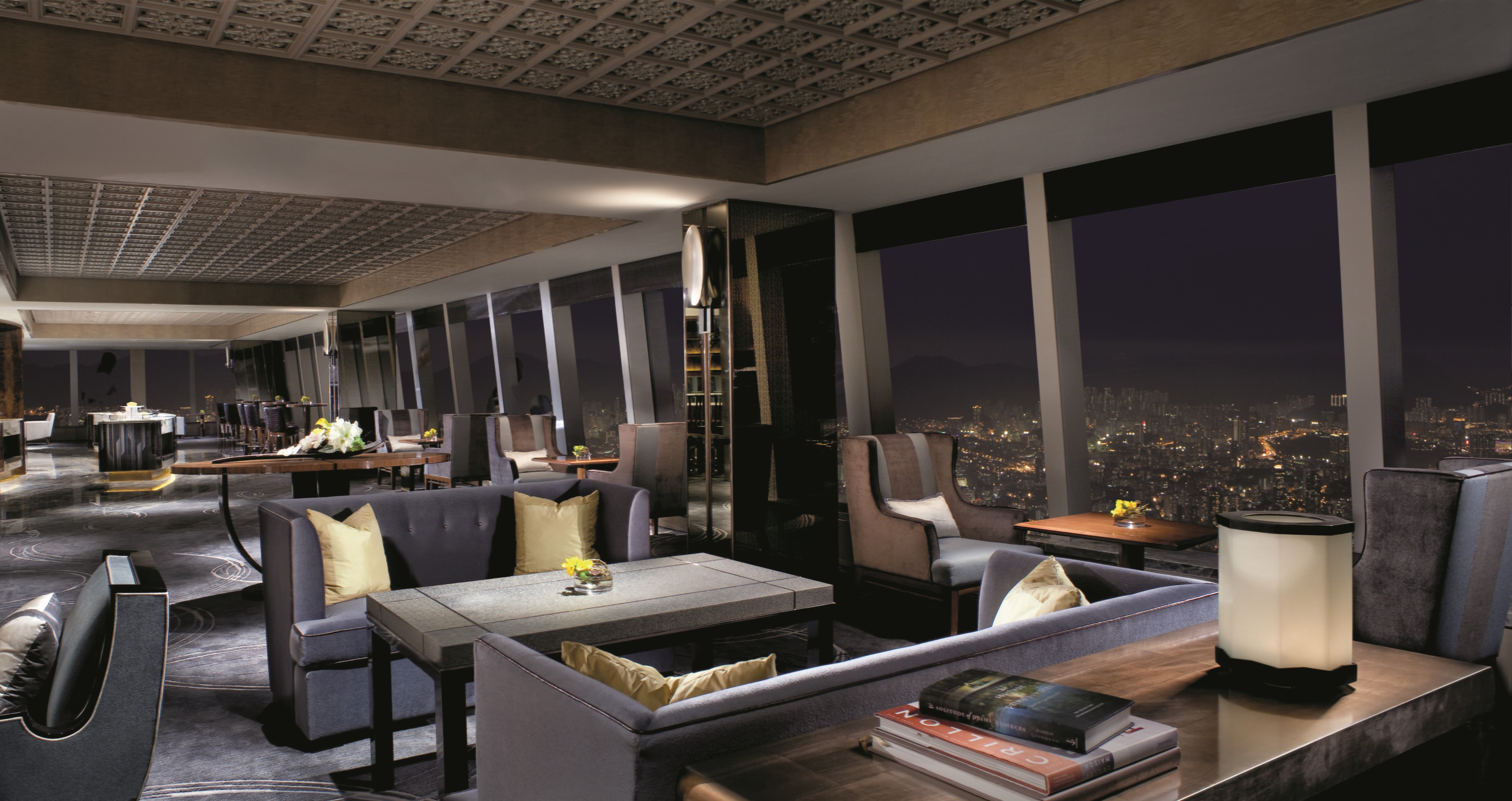 the city, 2K, design, megapolis, lounge, interior, club, style, HD Wallpaper