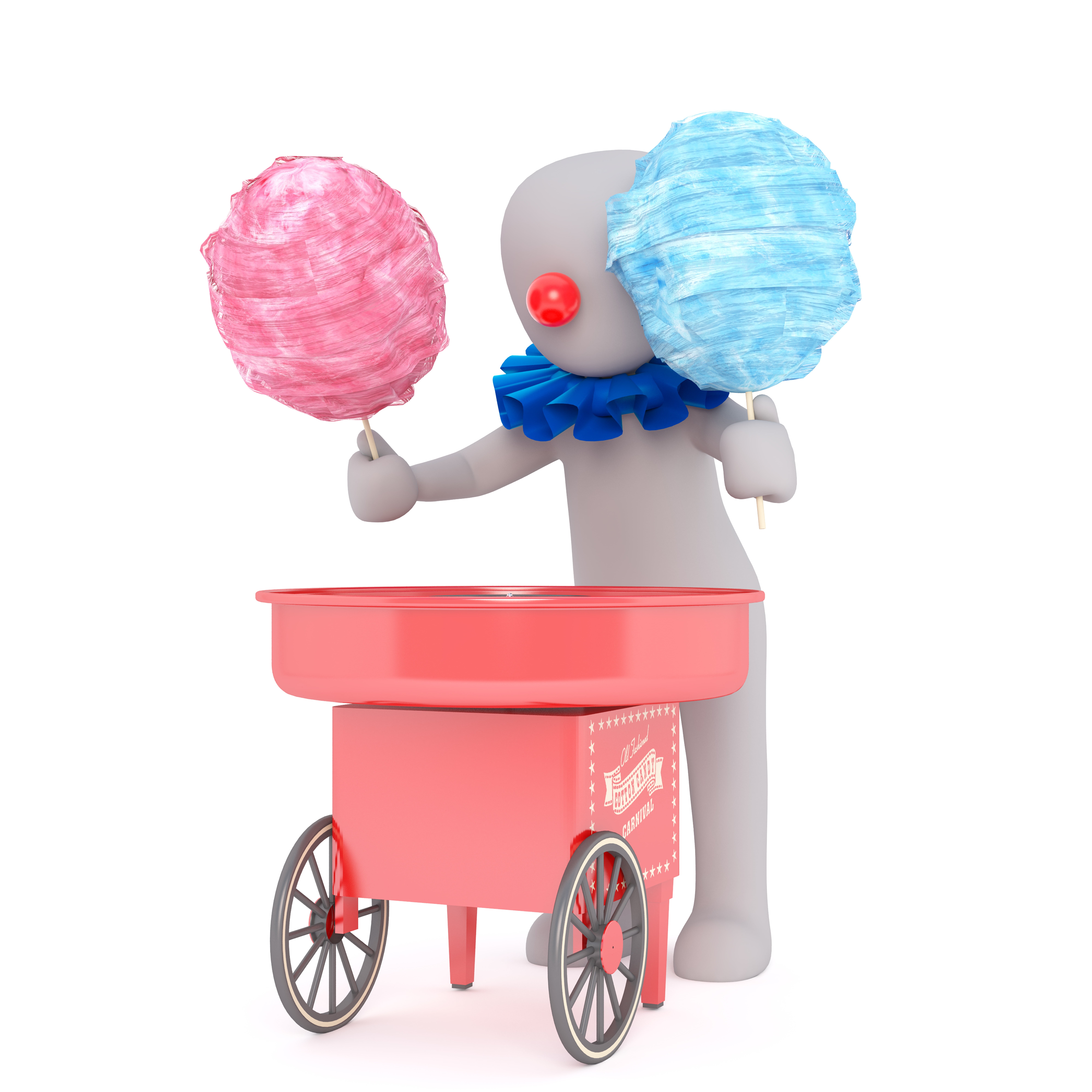 representation, cotton candy, 3d man, 3d model, sell, child, white background, babyhood, education, 3d-model, 3d, clown, real people, pink color, babies only, Phone HD Wallpaper