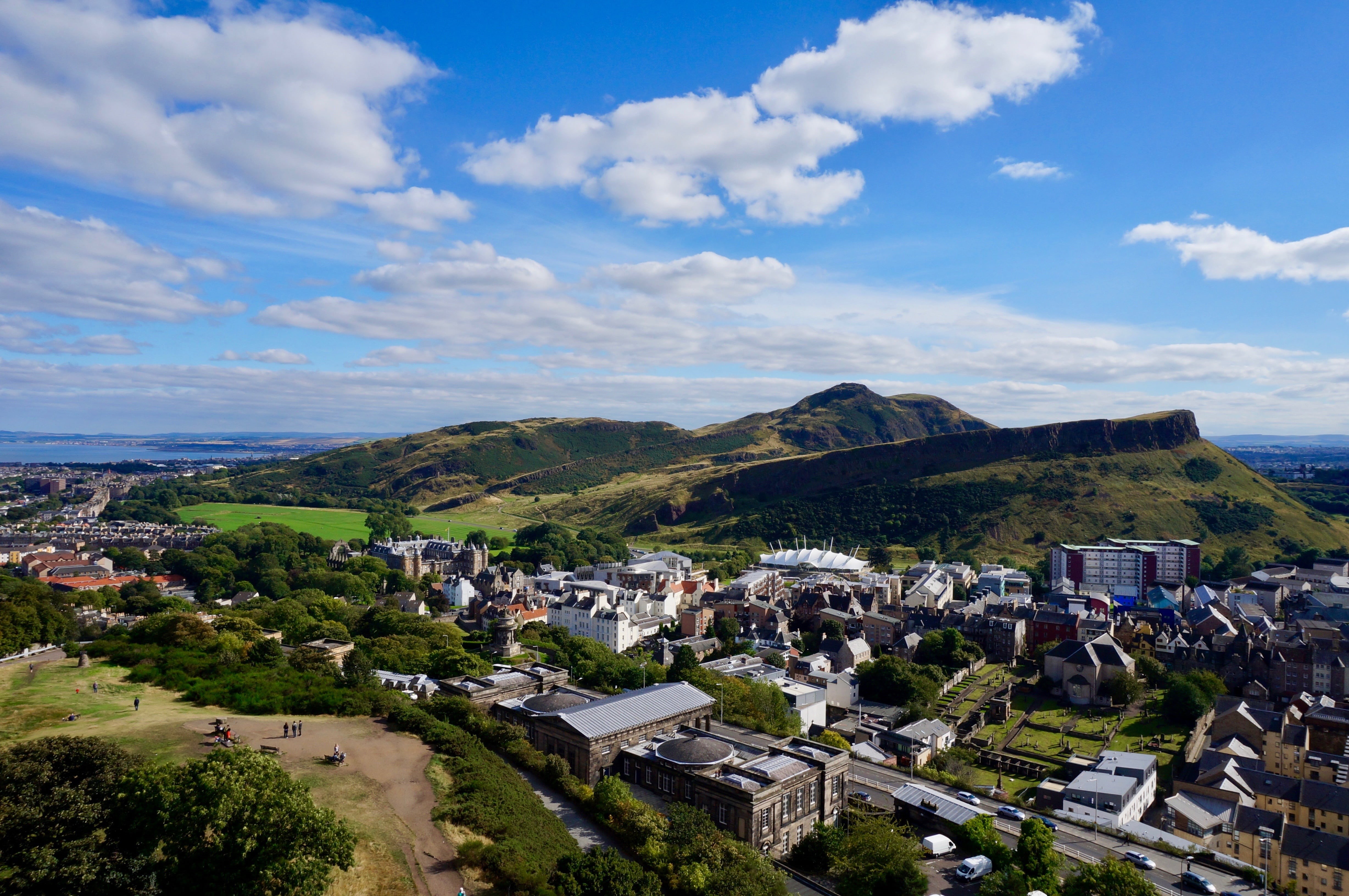 built structure, townscape, capital, europe, sky, aerial, clouds, park, concrete, building exterior, britain, photo, volcano, day, volcanic, white, outdoors, HD Wallpaper