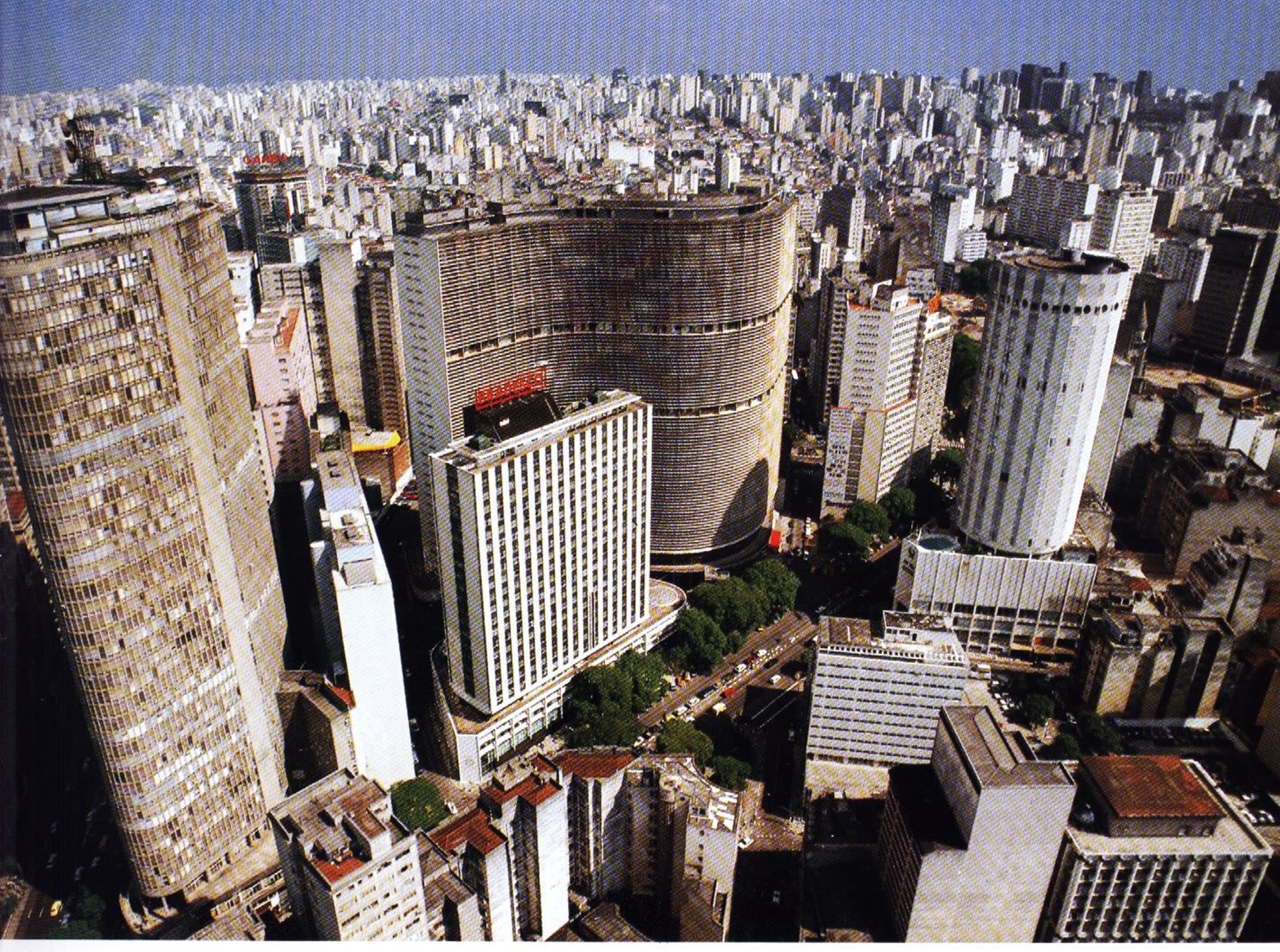 aerial view, paulo, metropole, sao, urban, building, landscape, brazil, copan, city, 4K, HD Wallpaper