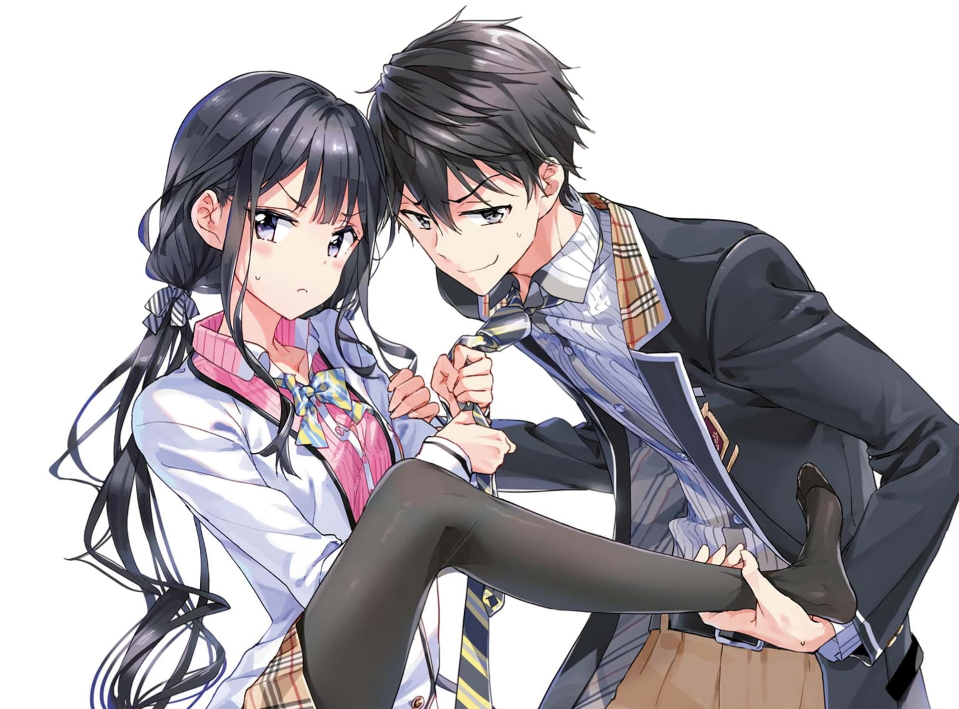 Masamune-kuns Revenge, 1080P, Masamune Makabe, Aki Adagaki, Anime, HD Wallpaper