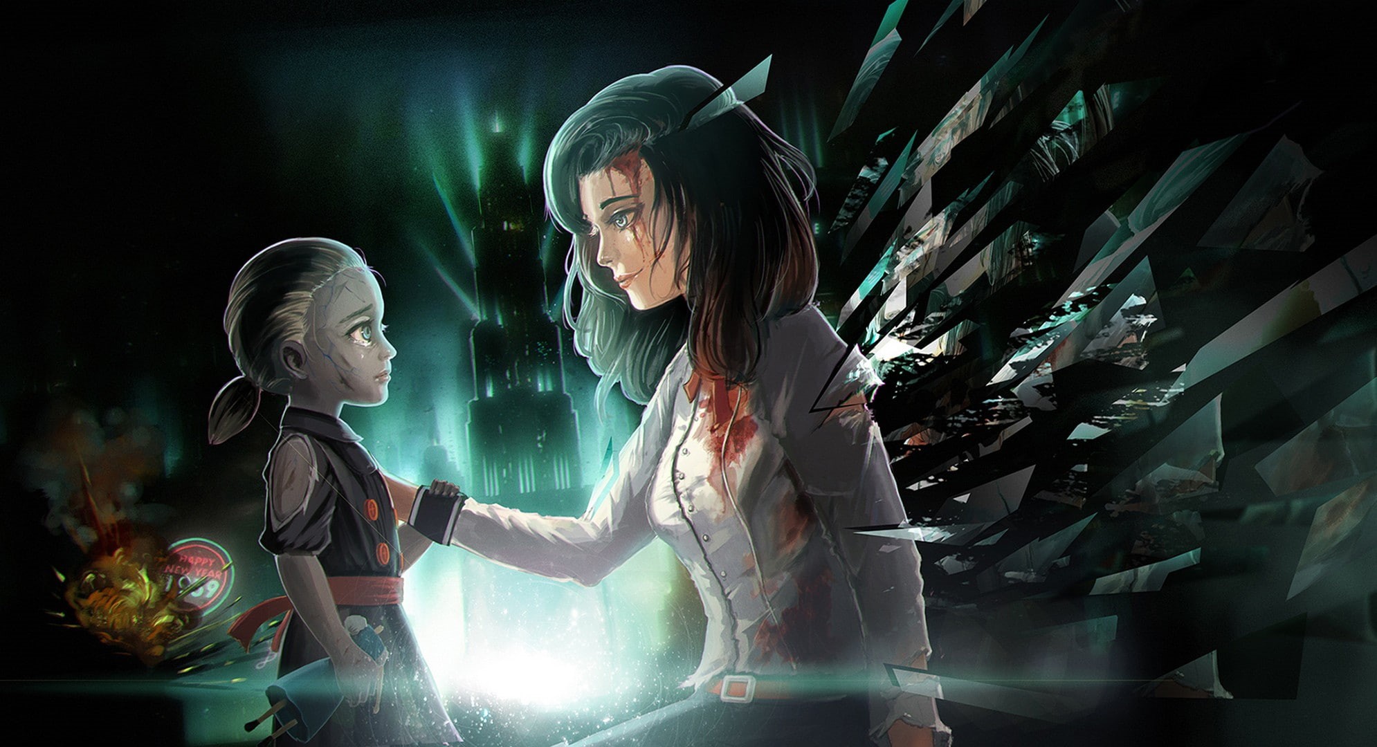 1080P, video games, BioShock, BioShock Infinite, HD Wallpaper