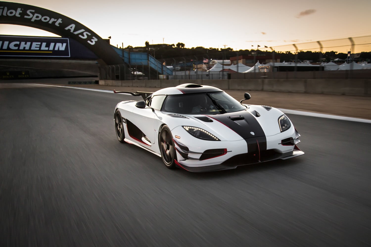 road, speed, city, Julia LaPalme, street, motor racing track, bridge - man made structure, motion, Koenigsegg, motor vehicle, on the move, mode of transportation, HD Wallpaper