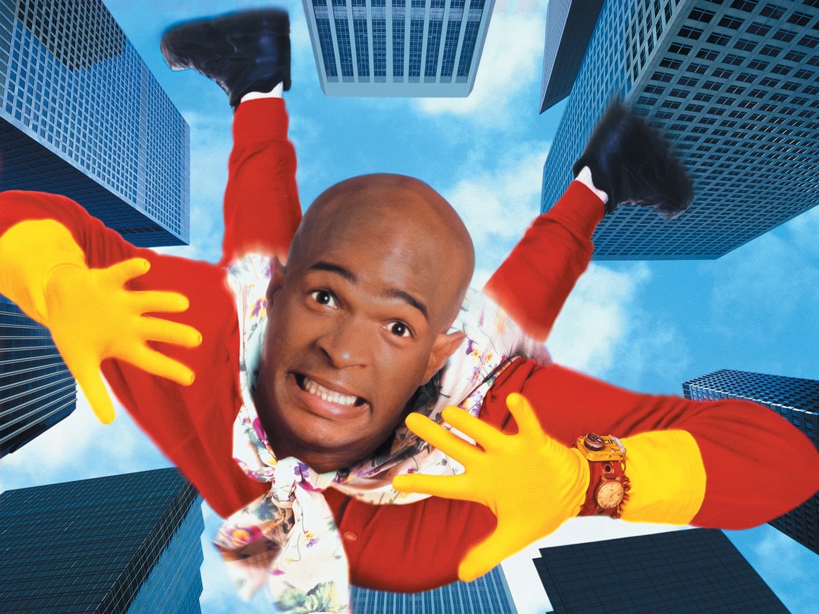 cheerful, happiness, 1994, looking at camera, day, lifestyles, casual clothing, headshot, one person, darryl walker, portrait, toothy smile, 720P, damon wayans, HD Wallpaper