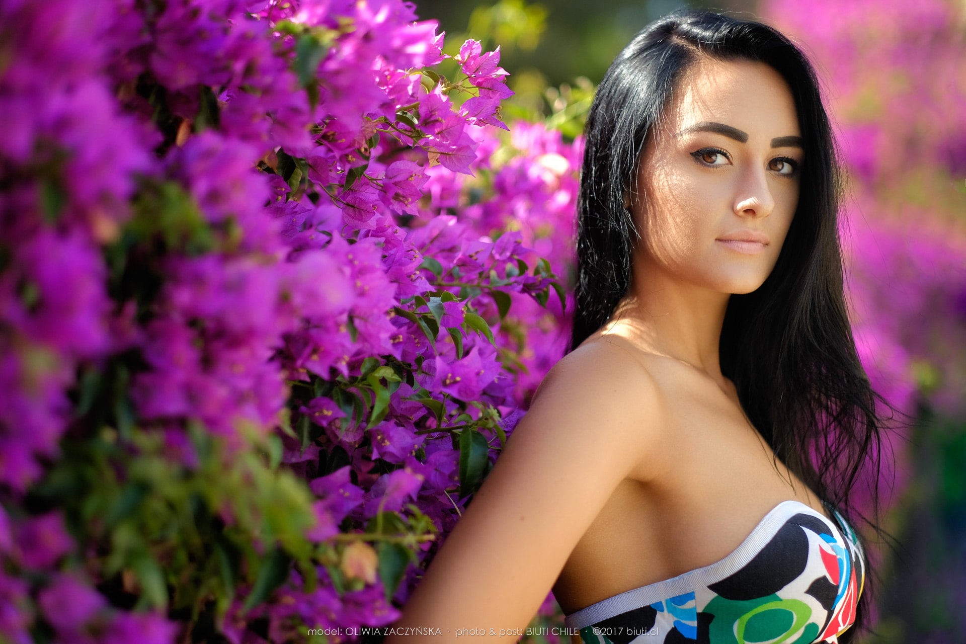 beautiful woman, adult, beauty, long hair, portrait, purple, one person, beauty in nature, fashion, beautiful people, flower, face, plant, women, flowering plant, HD Wallpaper