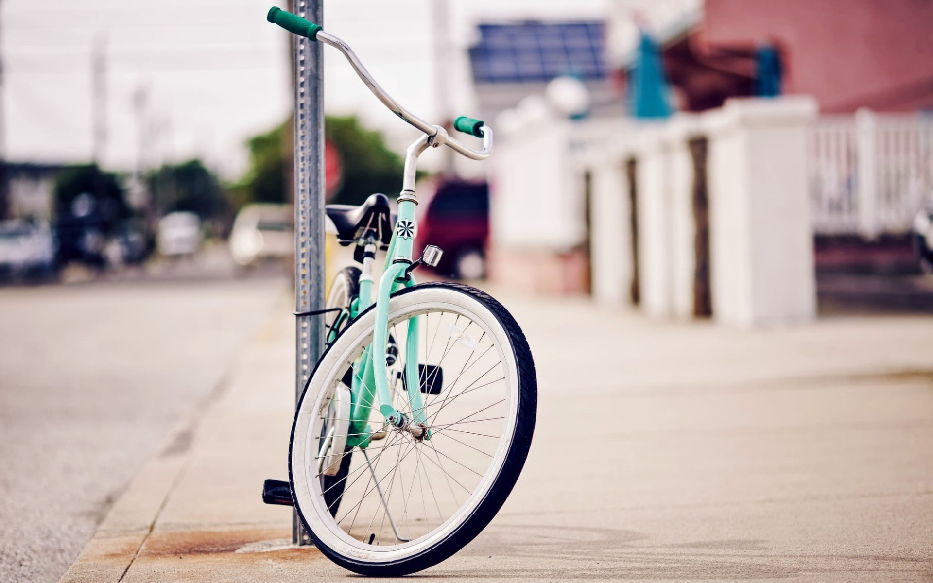 bike, mood, bicycle, background, city, blur, wheel, bokeh, s, different, 1080P, widescreen, sport, fullscreen, street, HD Wallpaper