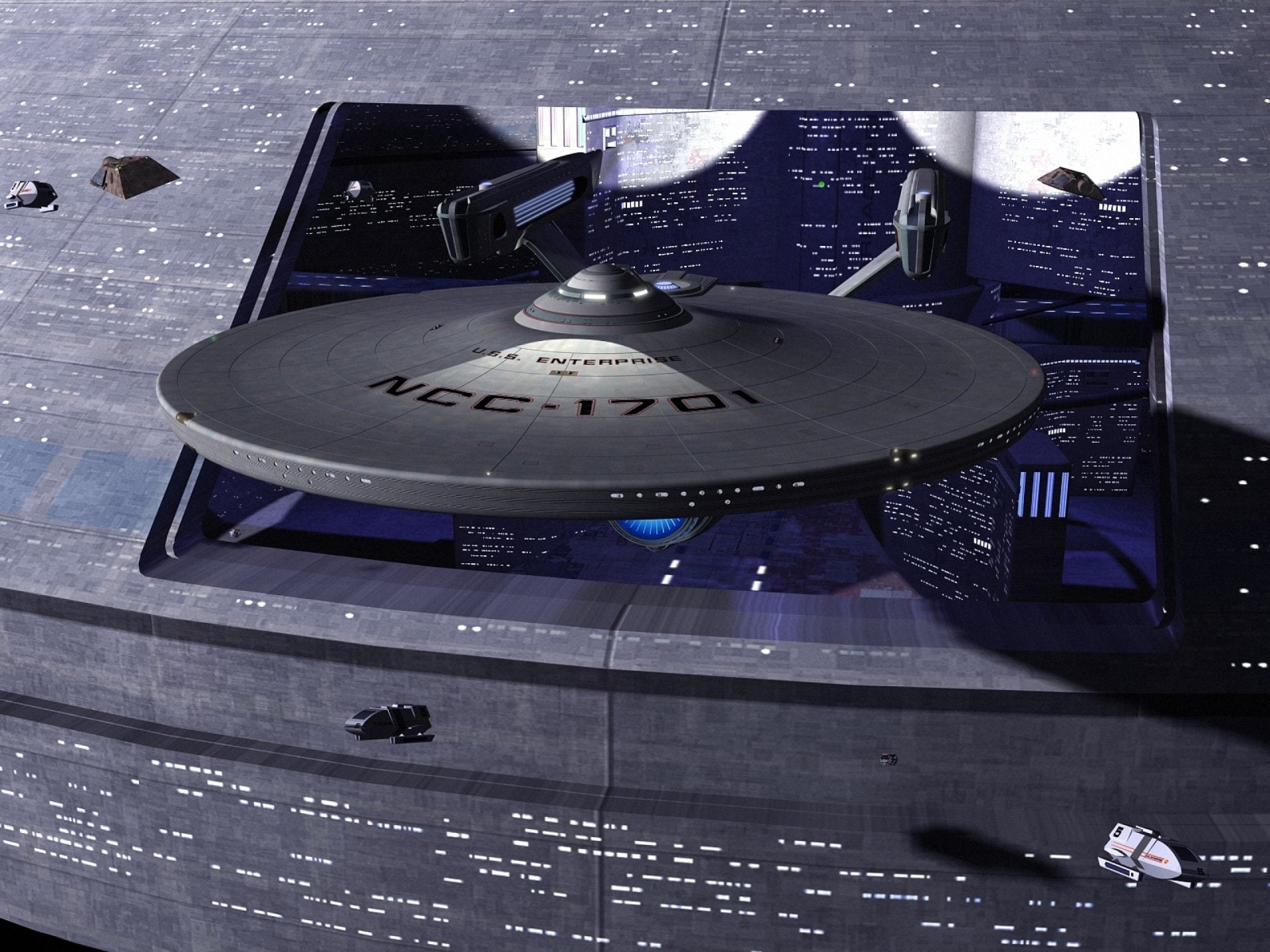 1080P, Star Trek, USS Enterprise (NCC-1701), HD Wallpaper