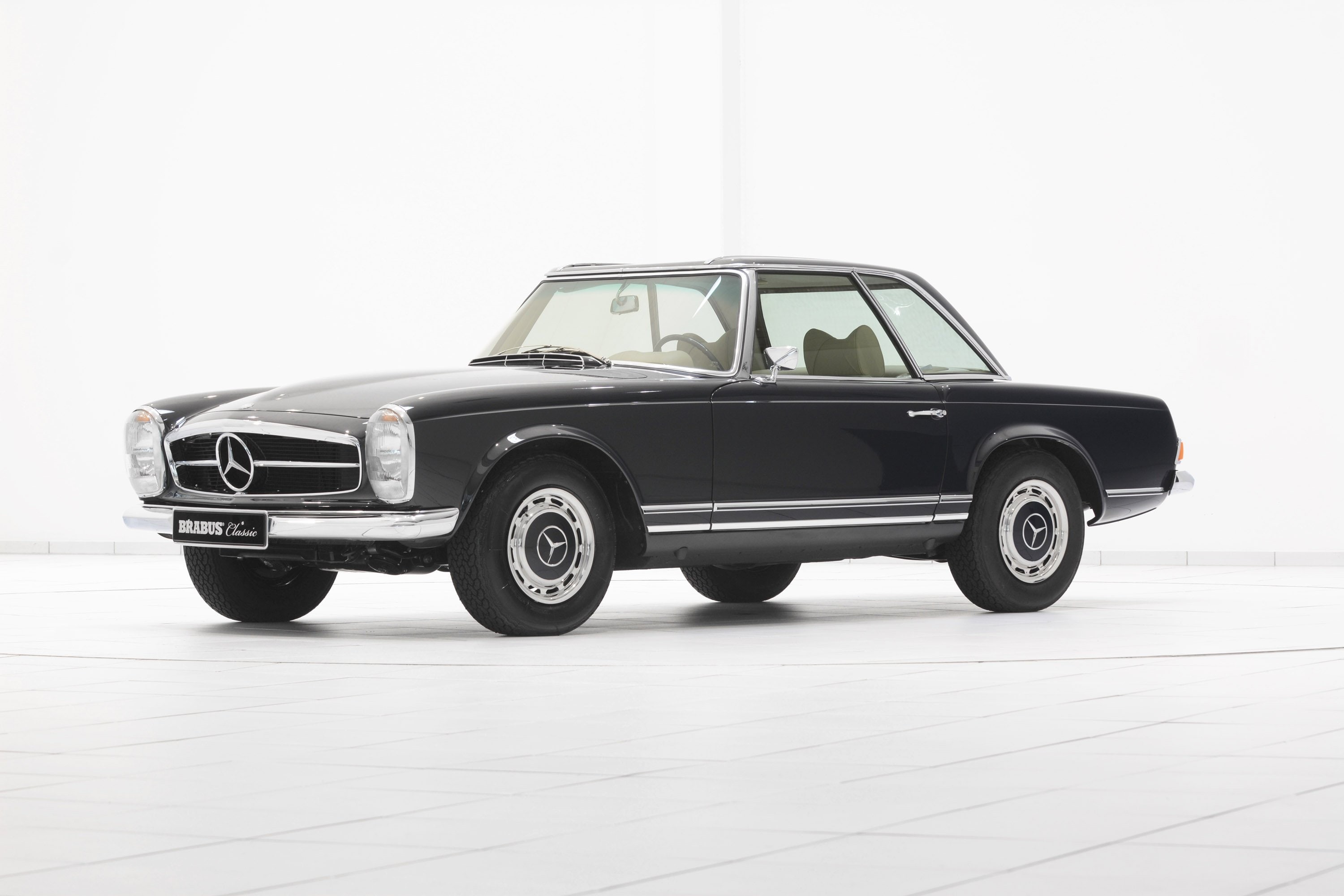 brabus, classic, 280sl, mercedes, pagoda, 2K, HD Wallpaper