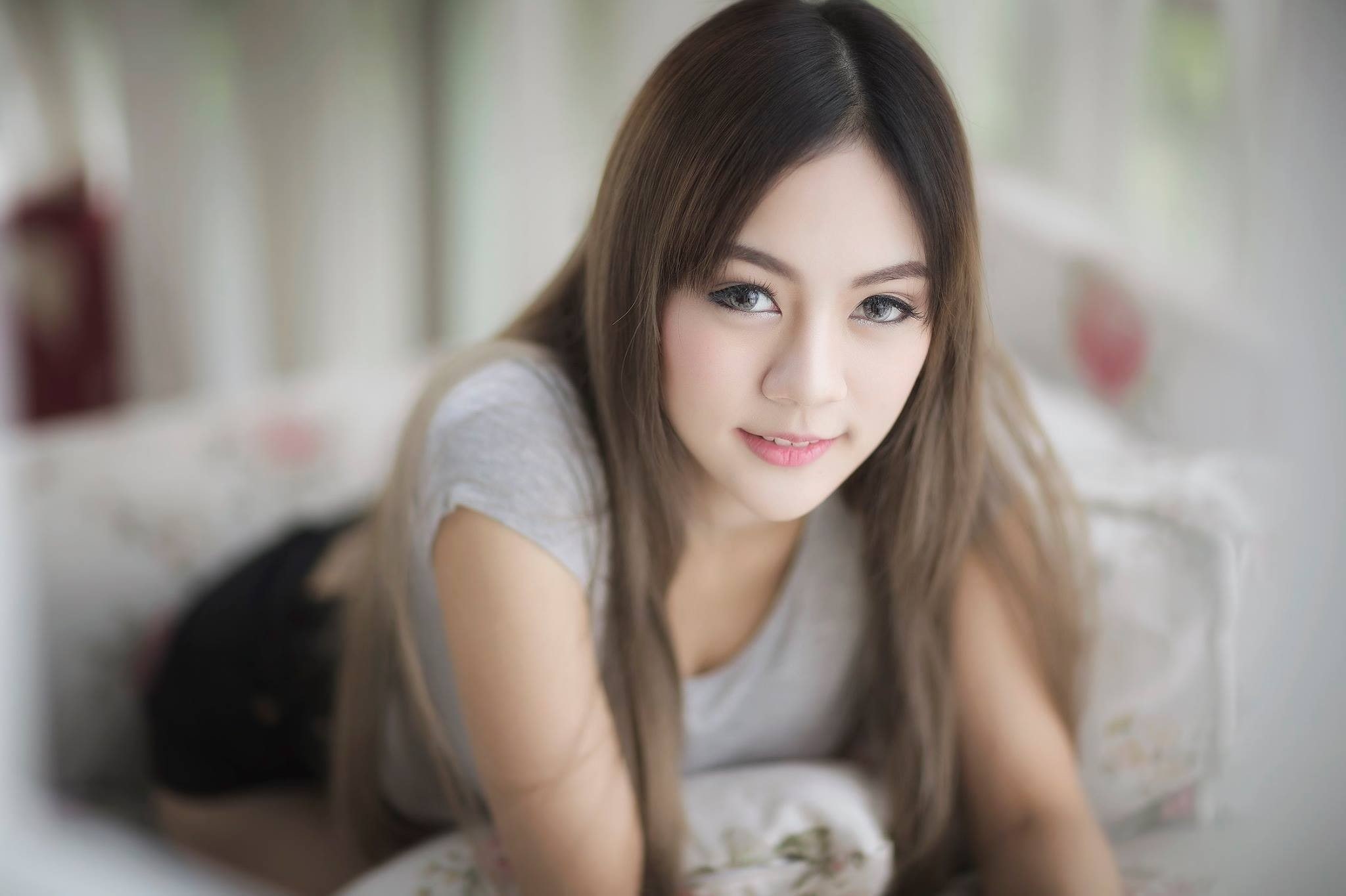 1080P, women, Thailand, portrait, Asian, HD Wallpaper