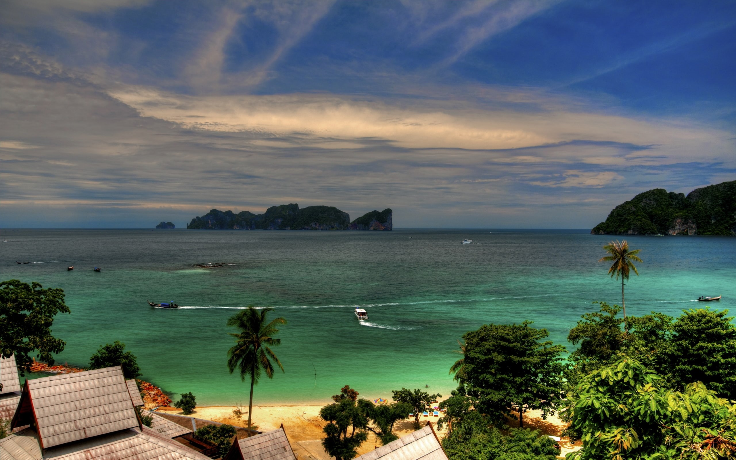 gdefon, ru, don, 2K, paradise, phi, thailand, koh, view, HD Wallpaper