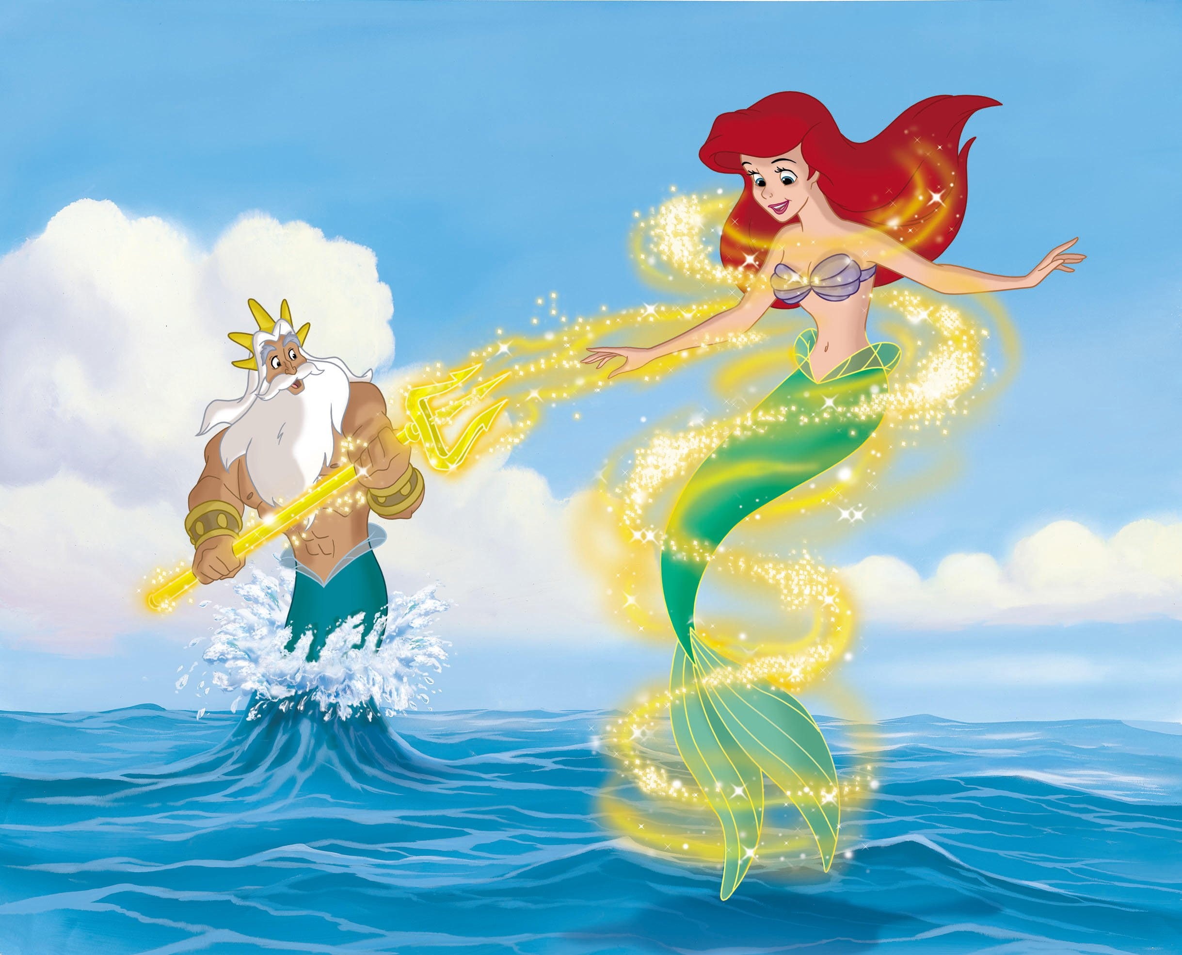 cartoon, princess, fantasy, adventure, family, 1080P, animation, 1littlemermaid, ariel, little, mermaid, disney, HD Wallpaper