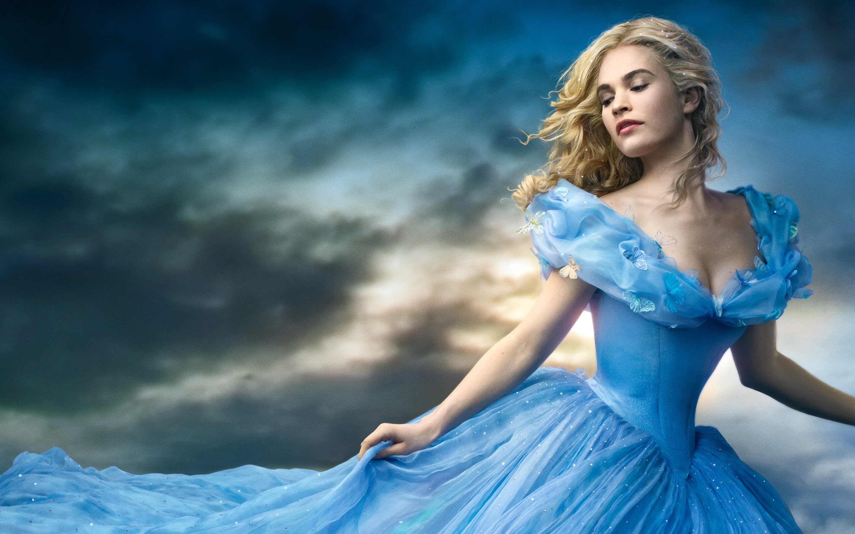  cinderella, 2K, 2015, disney, HD Wallpaper