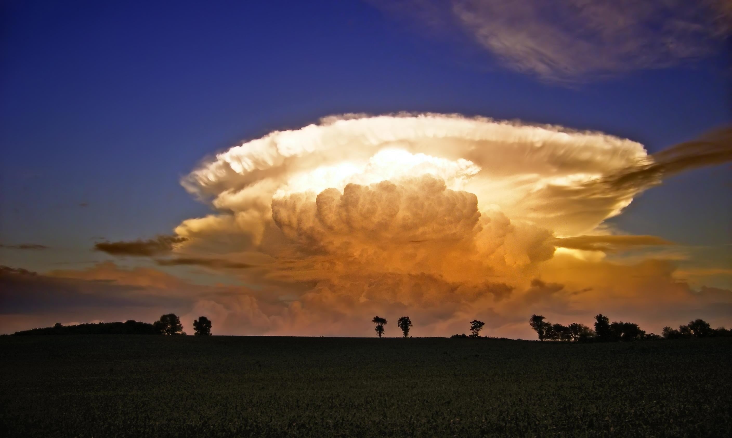 dawn, landscape, horizon Over Land, backgrounds, explosive, evening, eruption, smoke - physical structure, scenics - nature, nature, shadows, cloud - Sky, HD Wallpaper