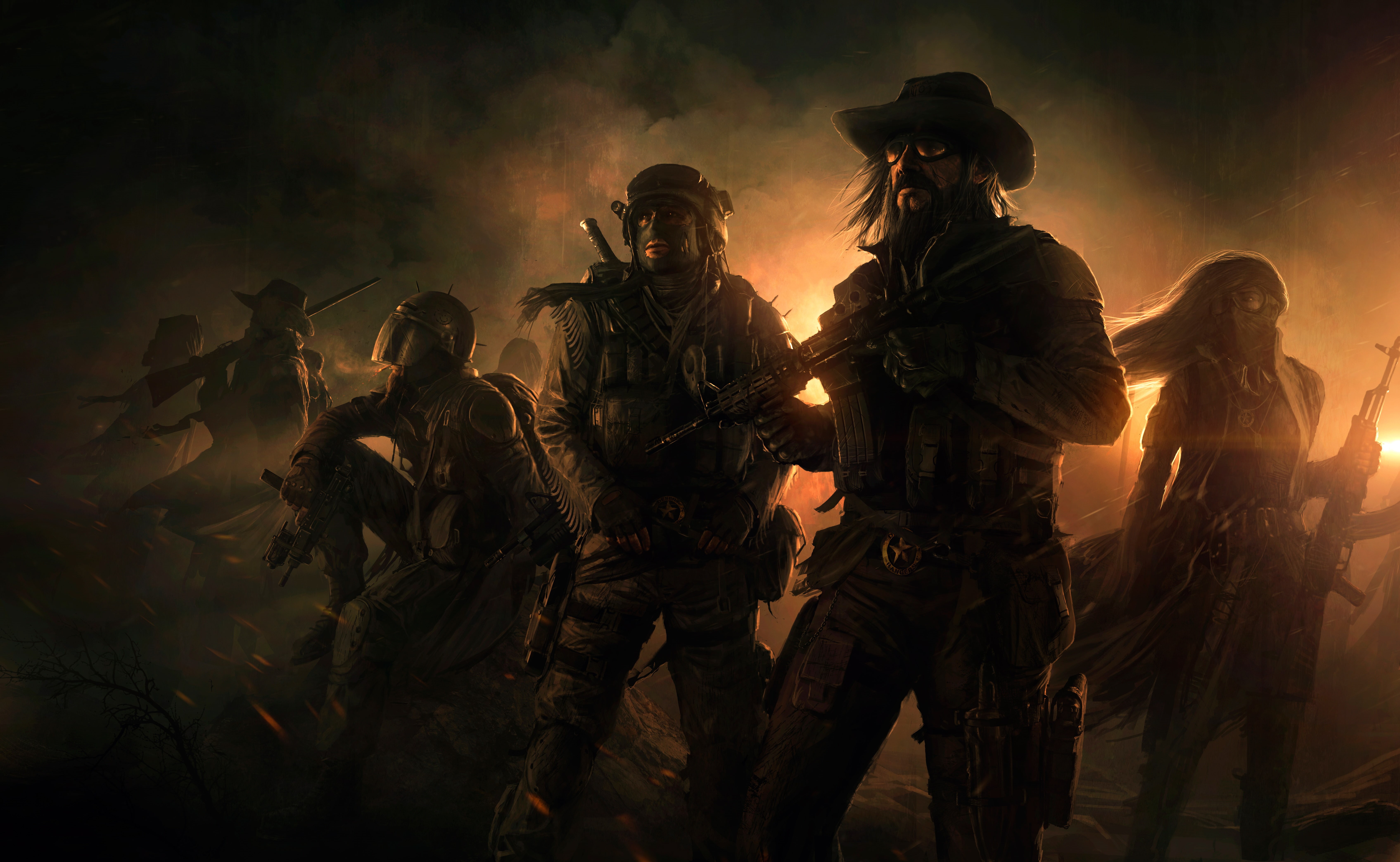 5K, Wasteland 2, Desert Rangers, 4K, HD Wallpaper