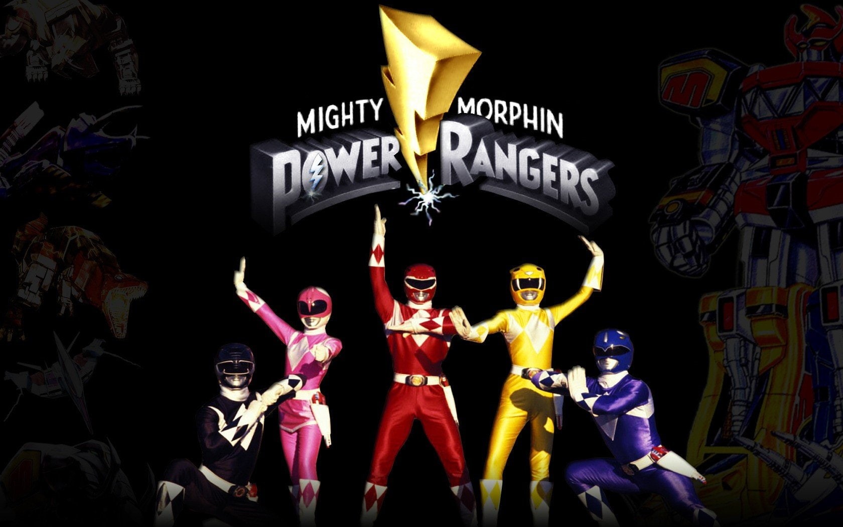 creativity, adult, art and craft, medium group of people, group of people, indoors, representation, 720P, architecture, power rangers tv series tv mighty morphin power rangers, HD Wallpaper
