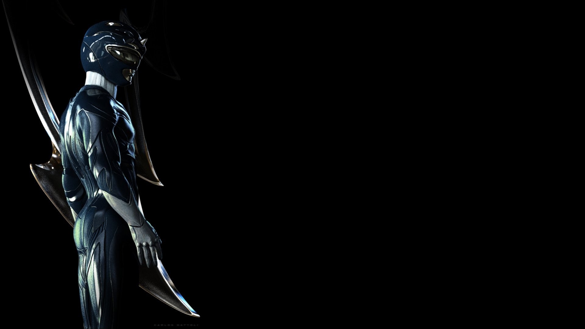 TV Show, 1080P, Mighty Morphin Power Rangers, Blue Ranger, Power Rangers, HD Wallpaper