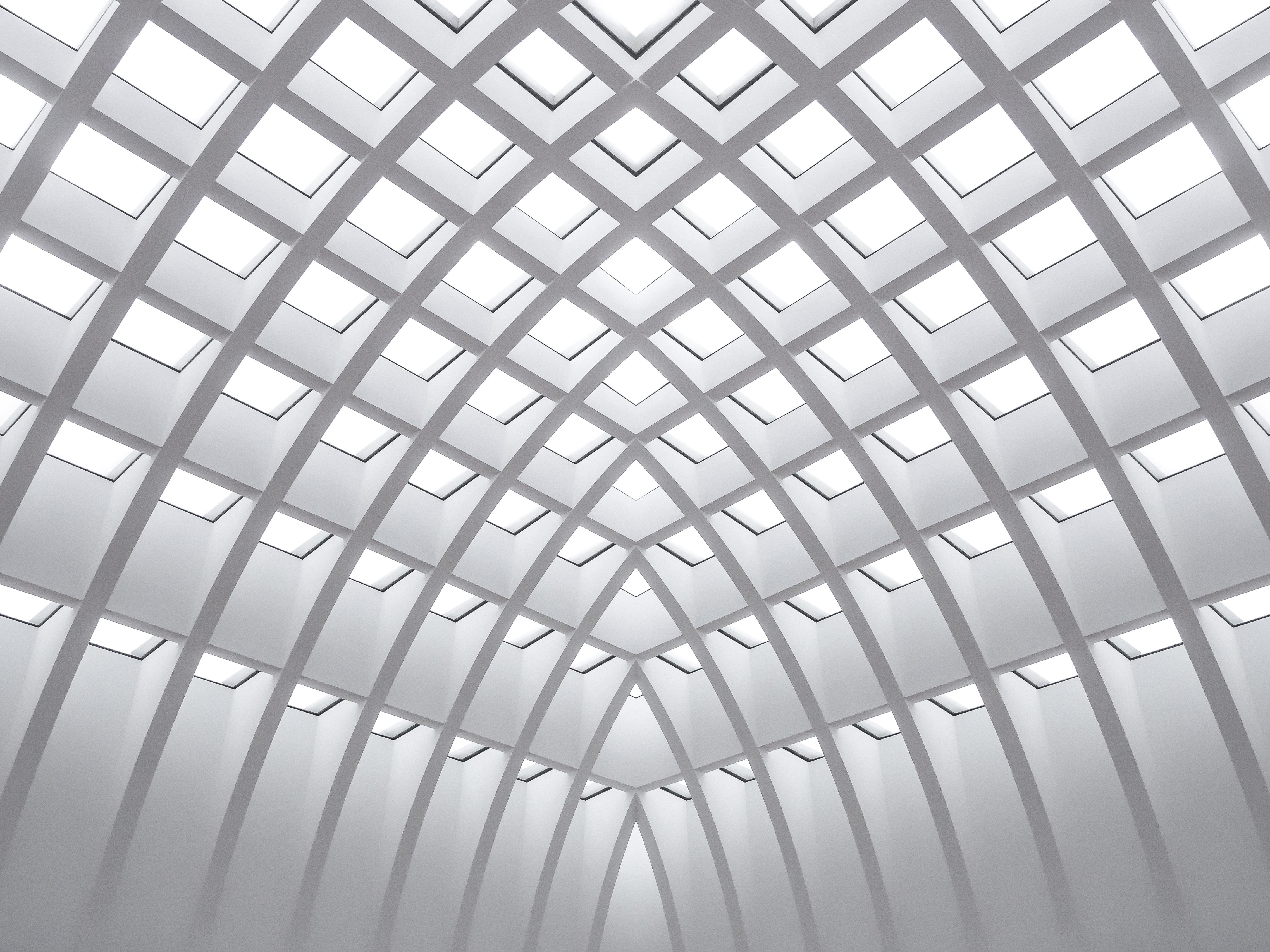 Modern, Architecture, 4K, 4K, Symmetrical, HD Wallpaper