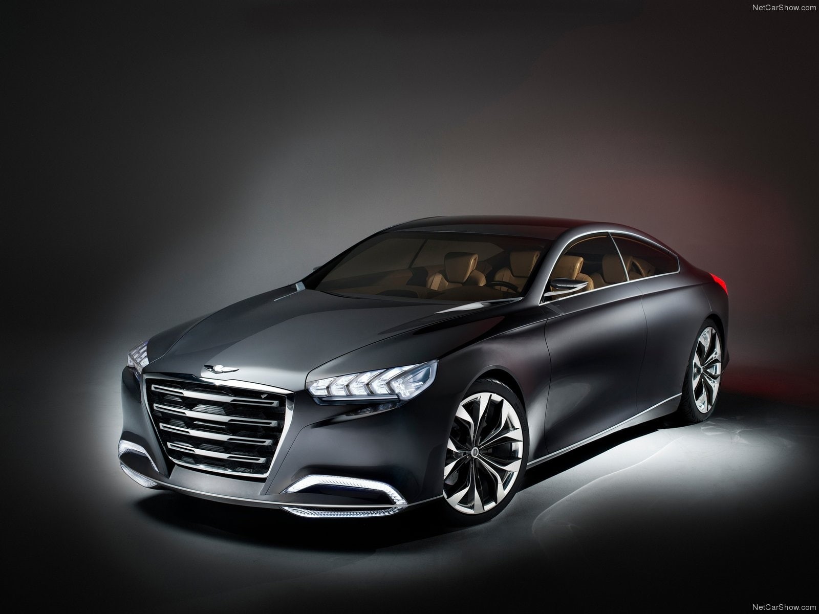 concept, genesis, 2013, 720P, hyundai, hcd 14, HD Wallpaper