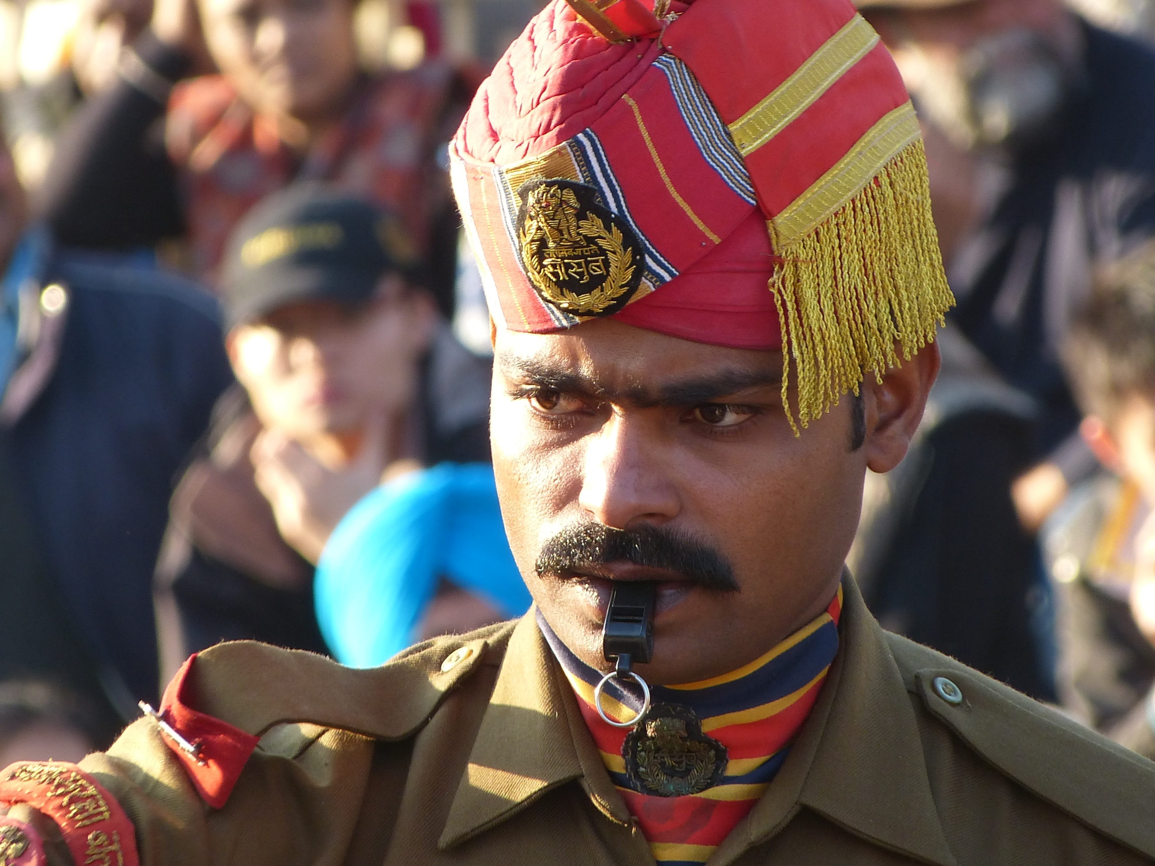 one person, adult, soldier, government, focus on foreground, armed forces, clothing, front view, festival, young adult, day, religion, celebration, portrait, HD Wallpaper